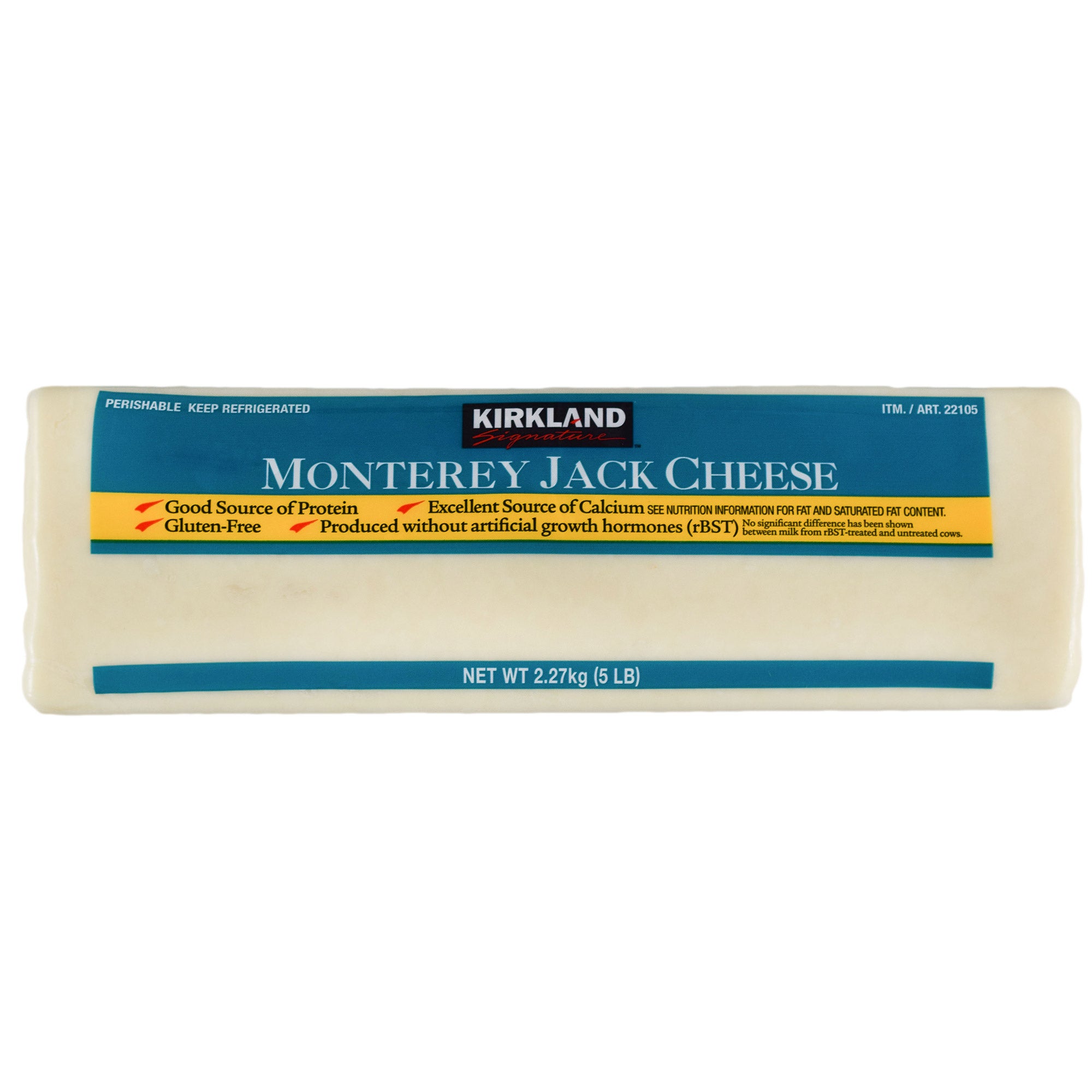 KIRKLAND SIGNATURE MONTEREY JACK 5 POUNDS