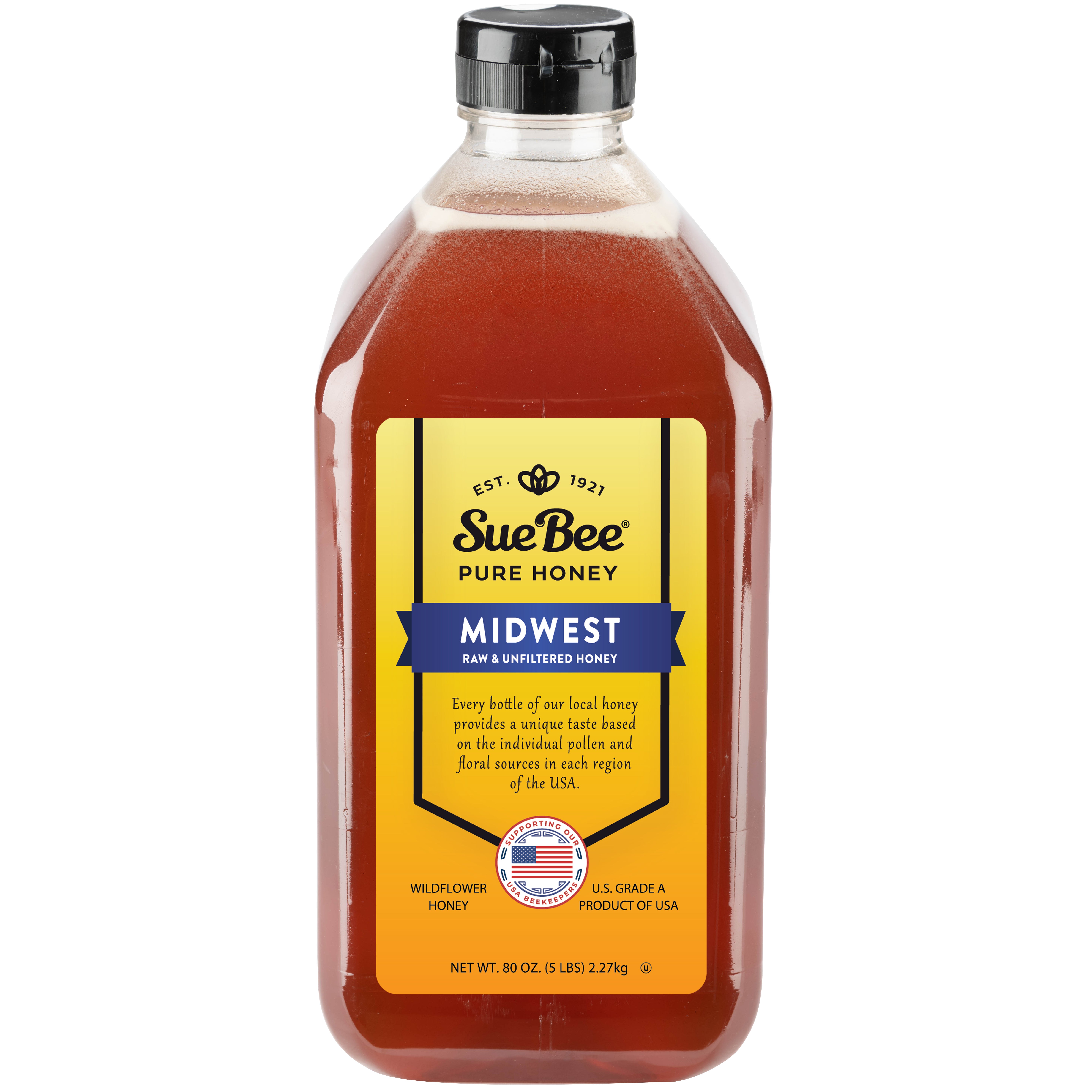 SUE BEE MIDWEST HONEY 5LB