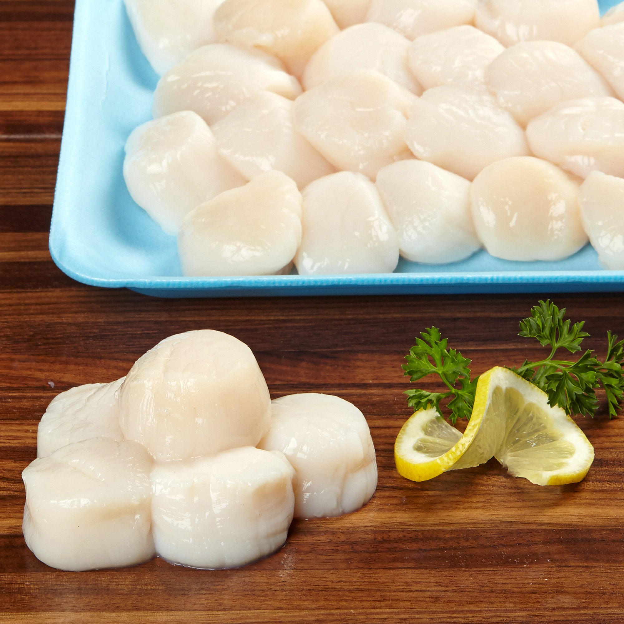 WILD U-12 SCALLOP USDC GRADE A 2.5 LB BAG PREVIOUSLY FROZEN