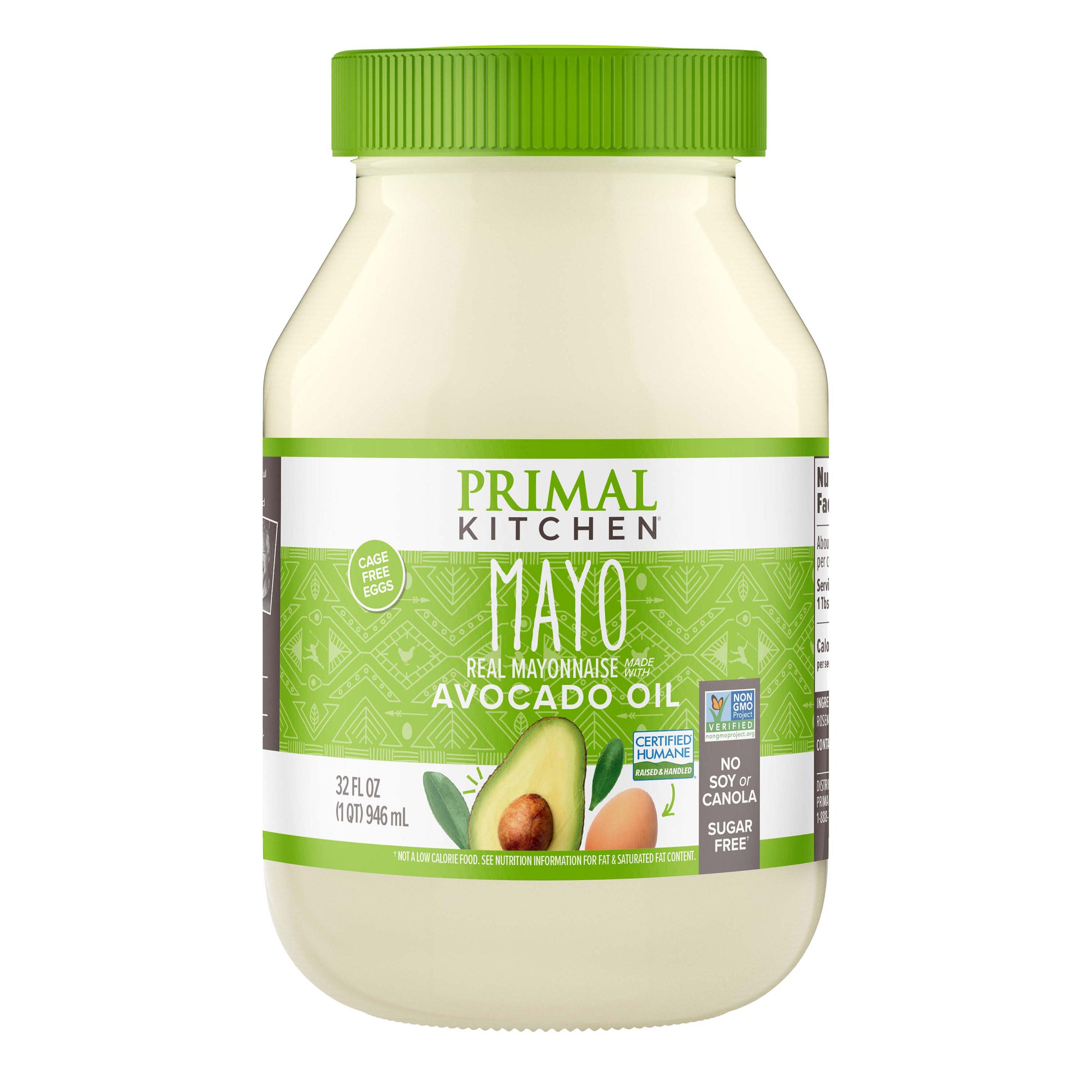 PRIMAL KITCHEN AVOCADO OIL MAYONNAISE 32 OZ