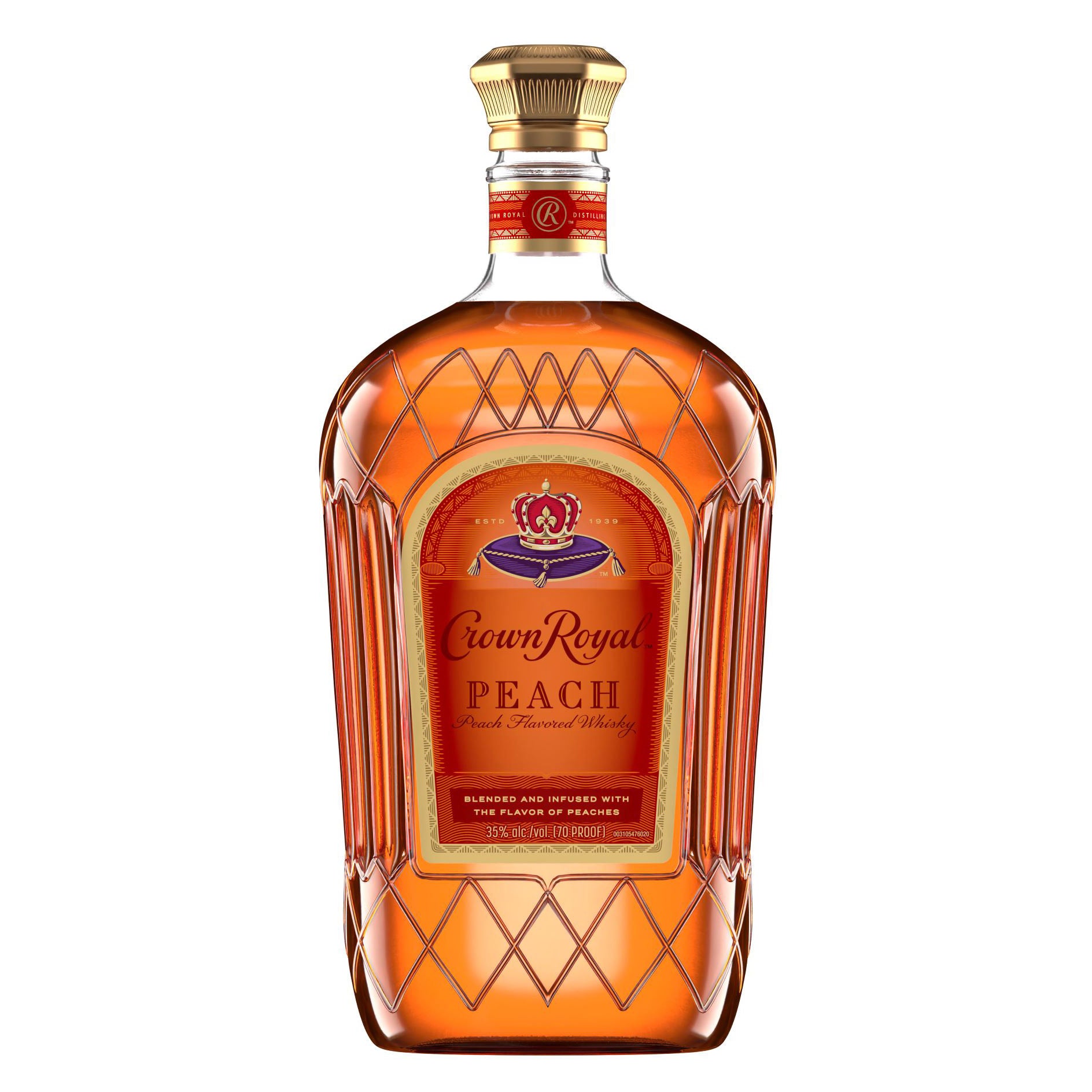 CROWN ROYAL PEACH CANADIAN WHISKY CANADA 1.75L - Image 1