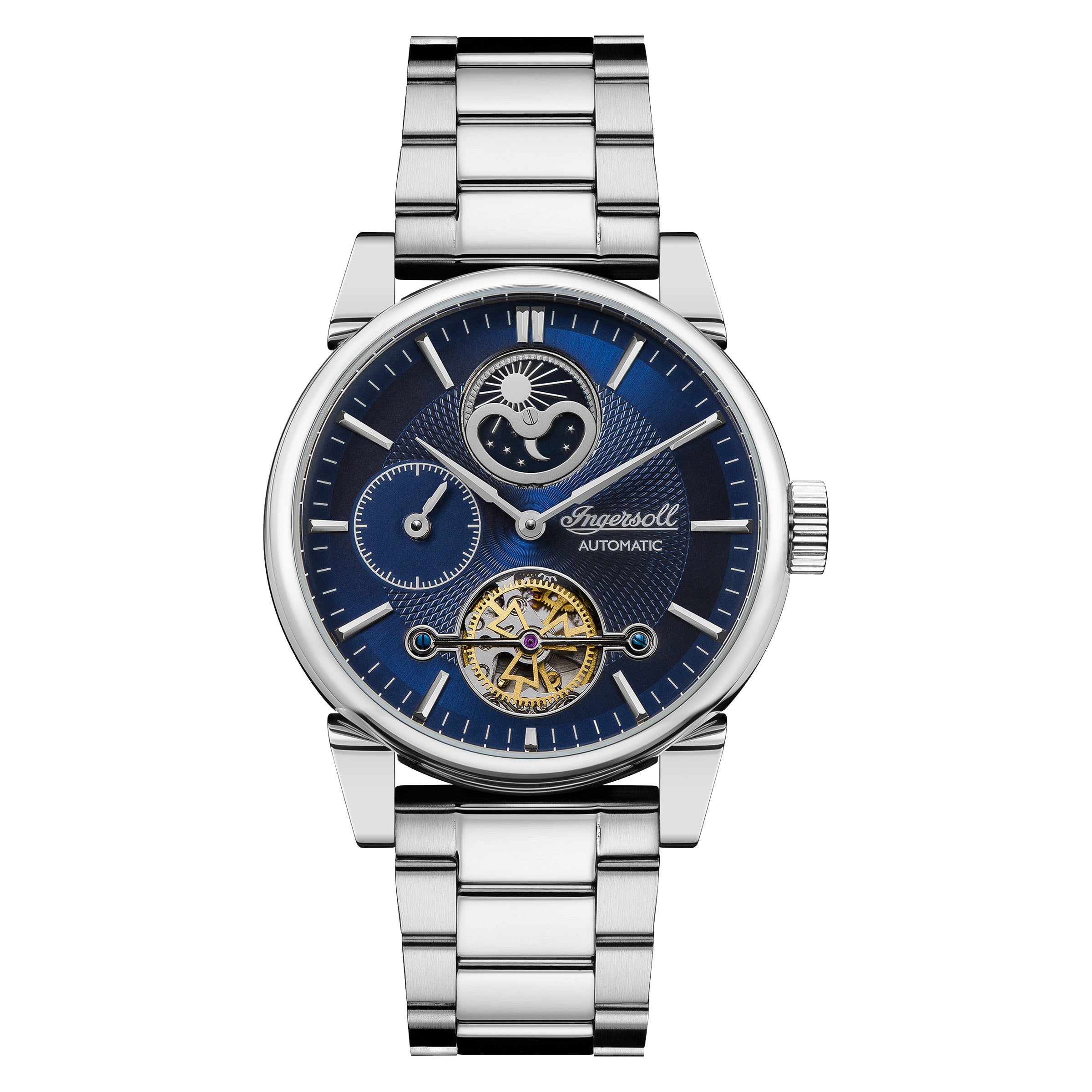 TIMEX INGERSOLL THE SWING STAINLESS STEEL MEN'S AUTOMATIC WATCH