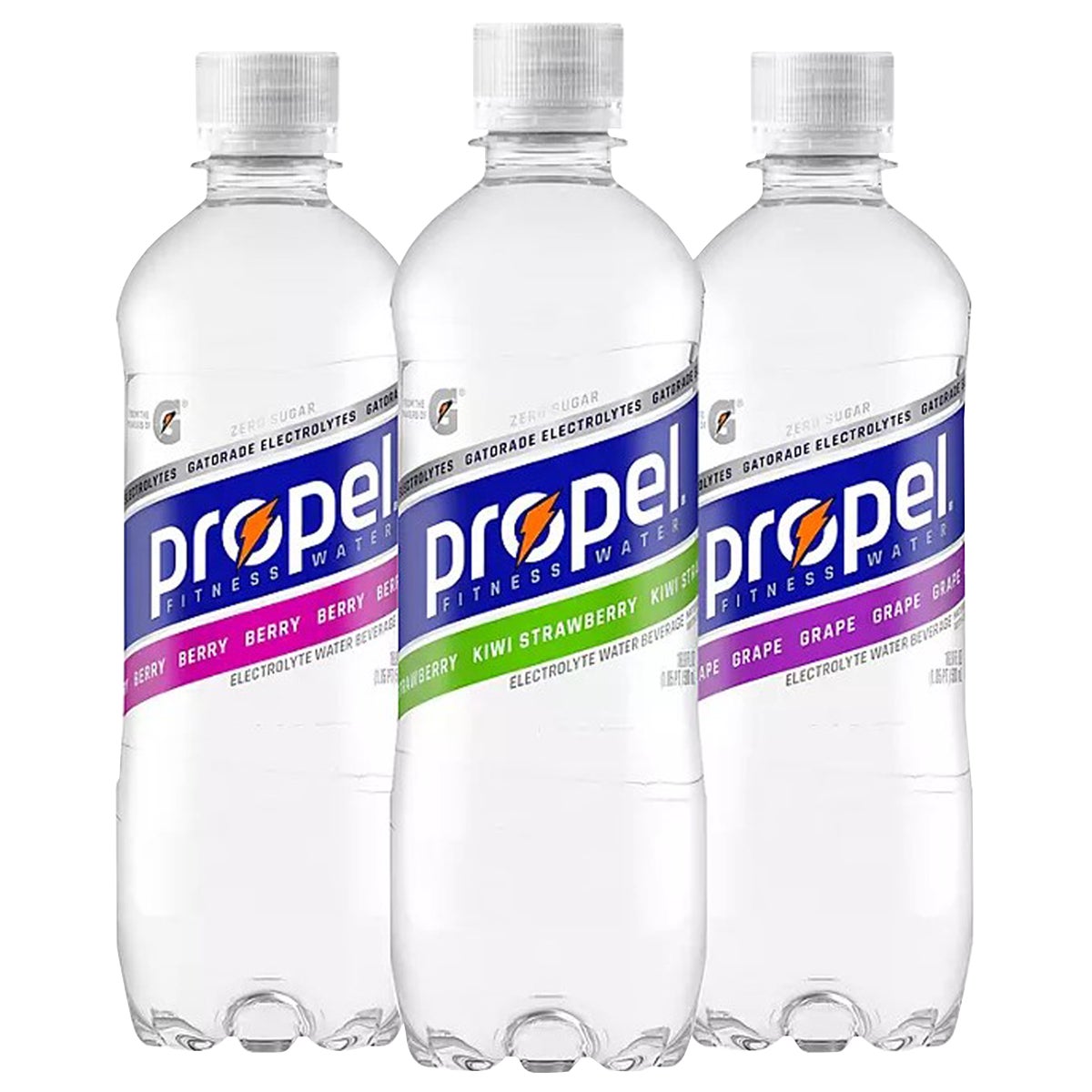 PROPEL ZERO VARIETY PACK 24/16.9 OUNCE BOTTLES - Image 1