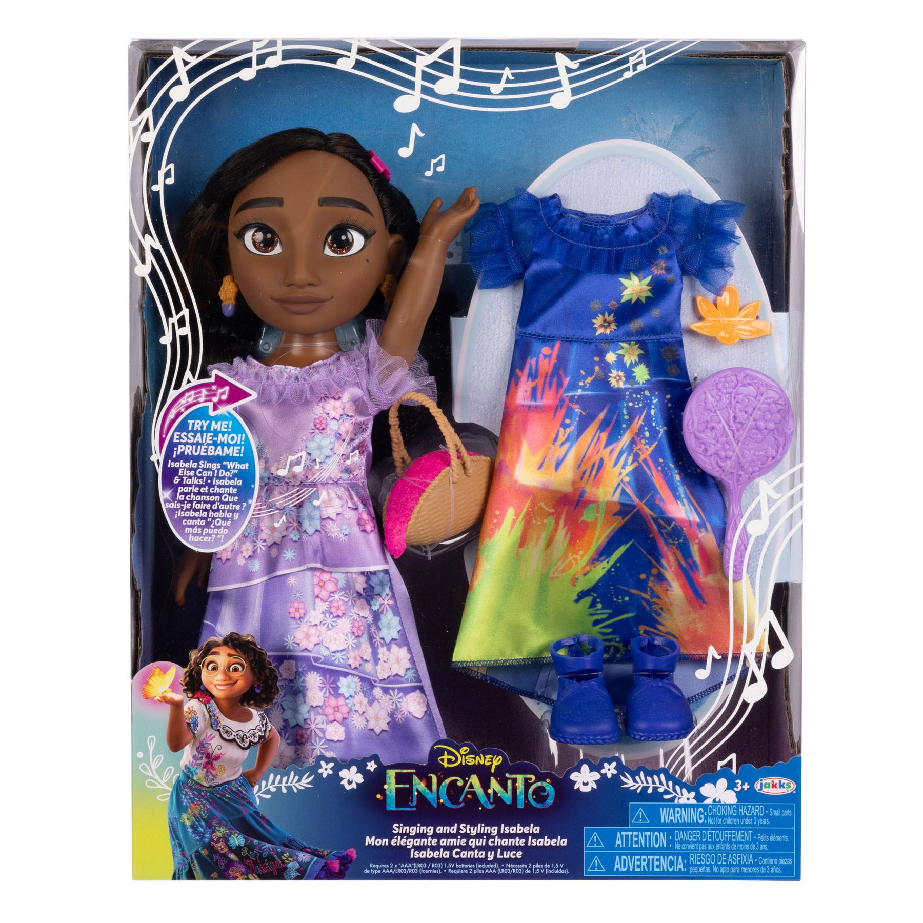 DISNEY PRINCESS SINGING DOLLS ISABELA - Image 1