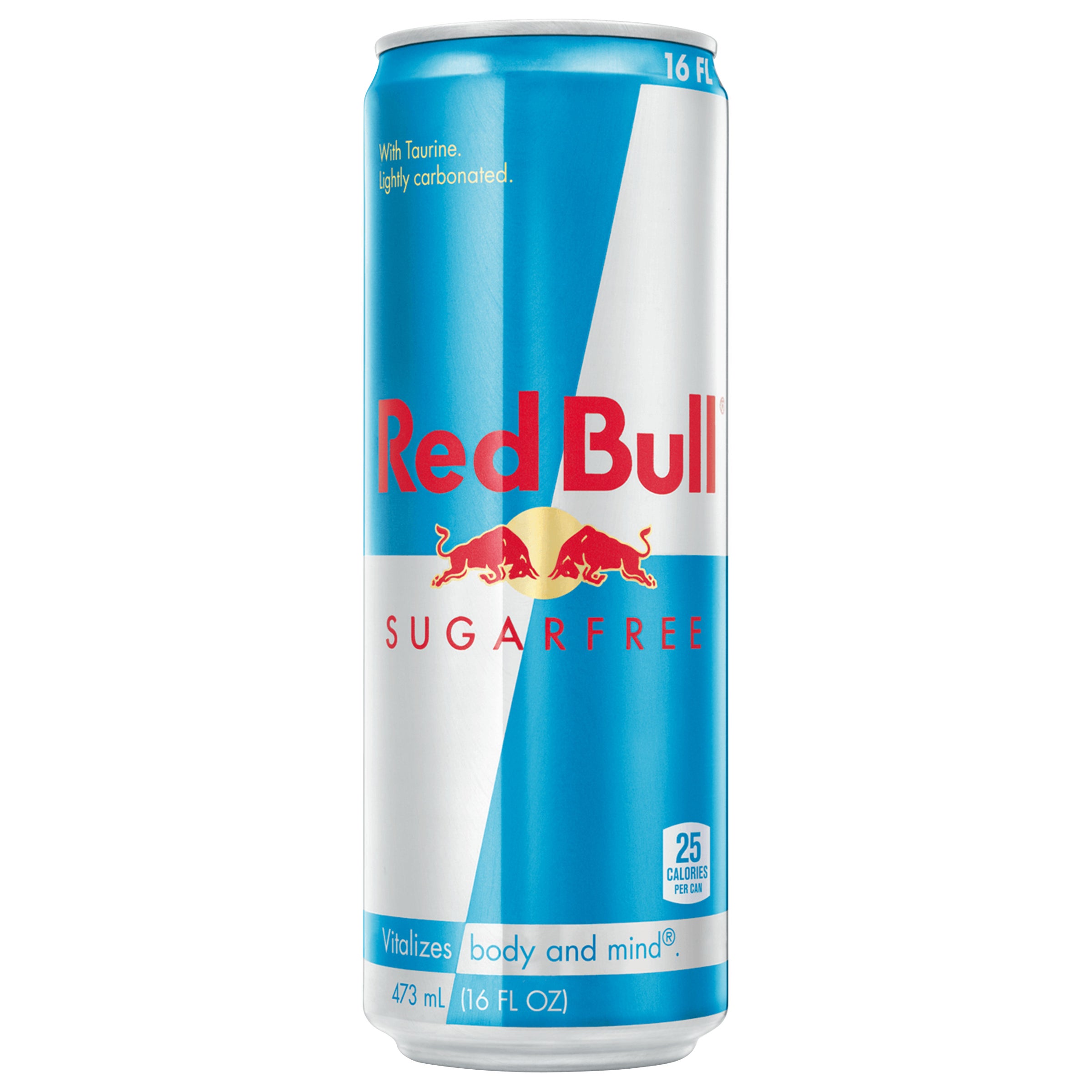RED BULL SUGAR FREE 12/16 OZ - Image 1