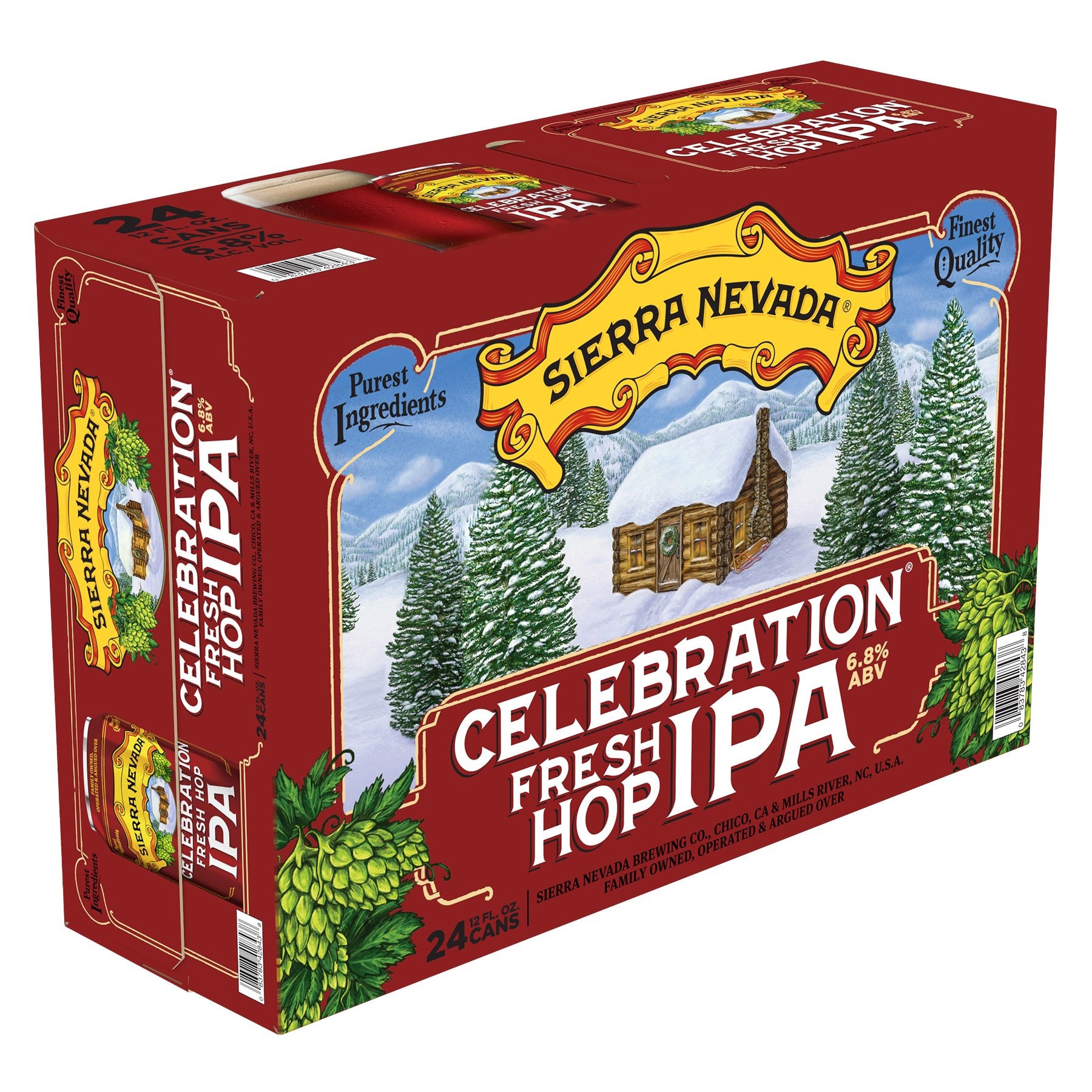 SIERRA NEVADA BREWING CELEBRATION IPA 24/12 OZ CANS