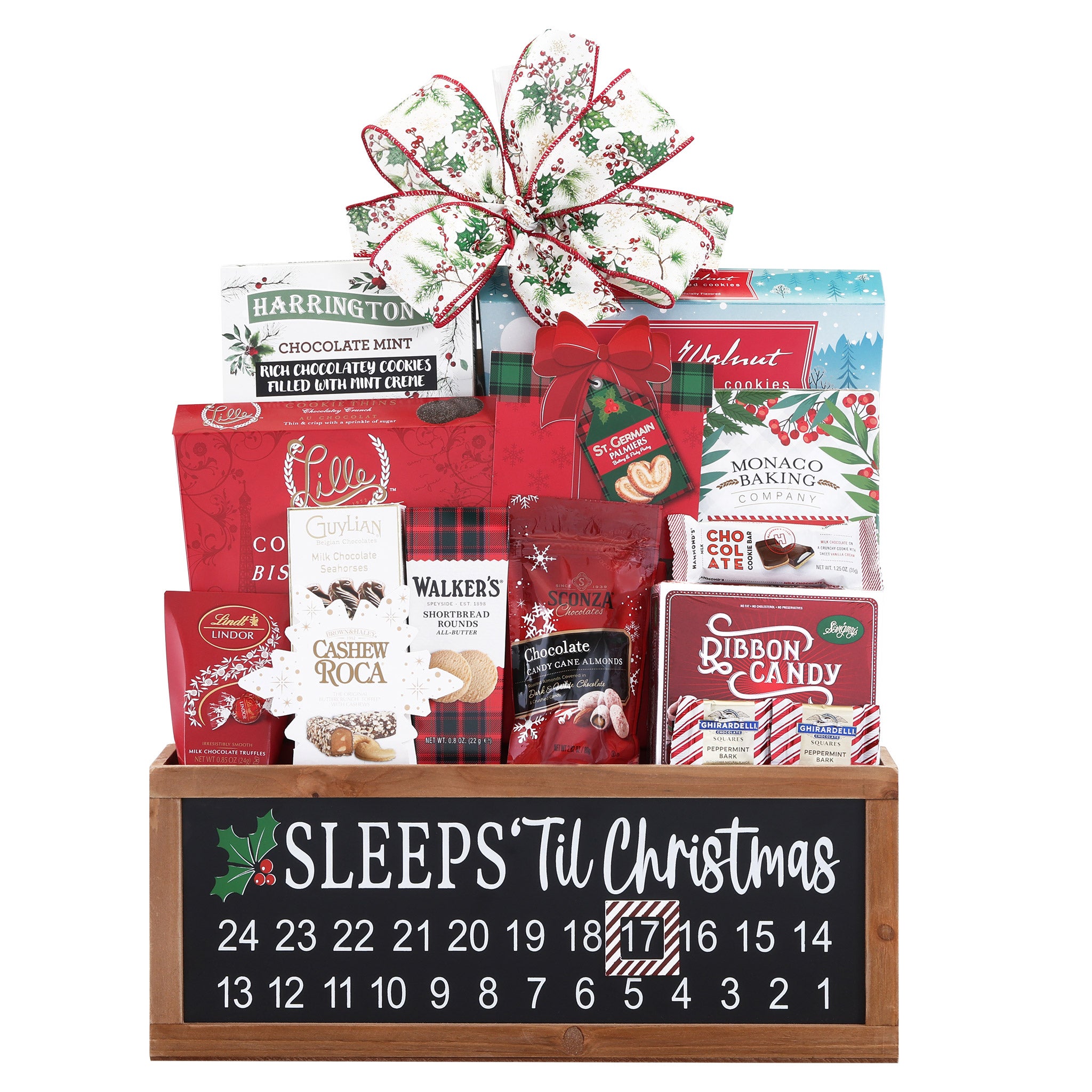 SLEEPS TIL CHRISTMAS COUNTDOWN BOX 44.88 OZ - Image 1