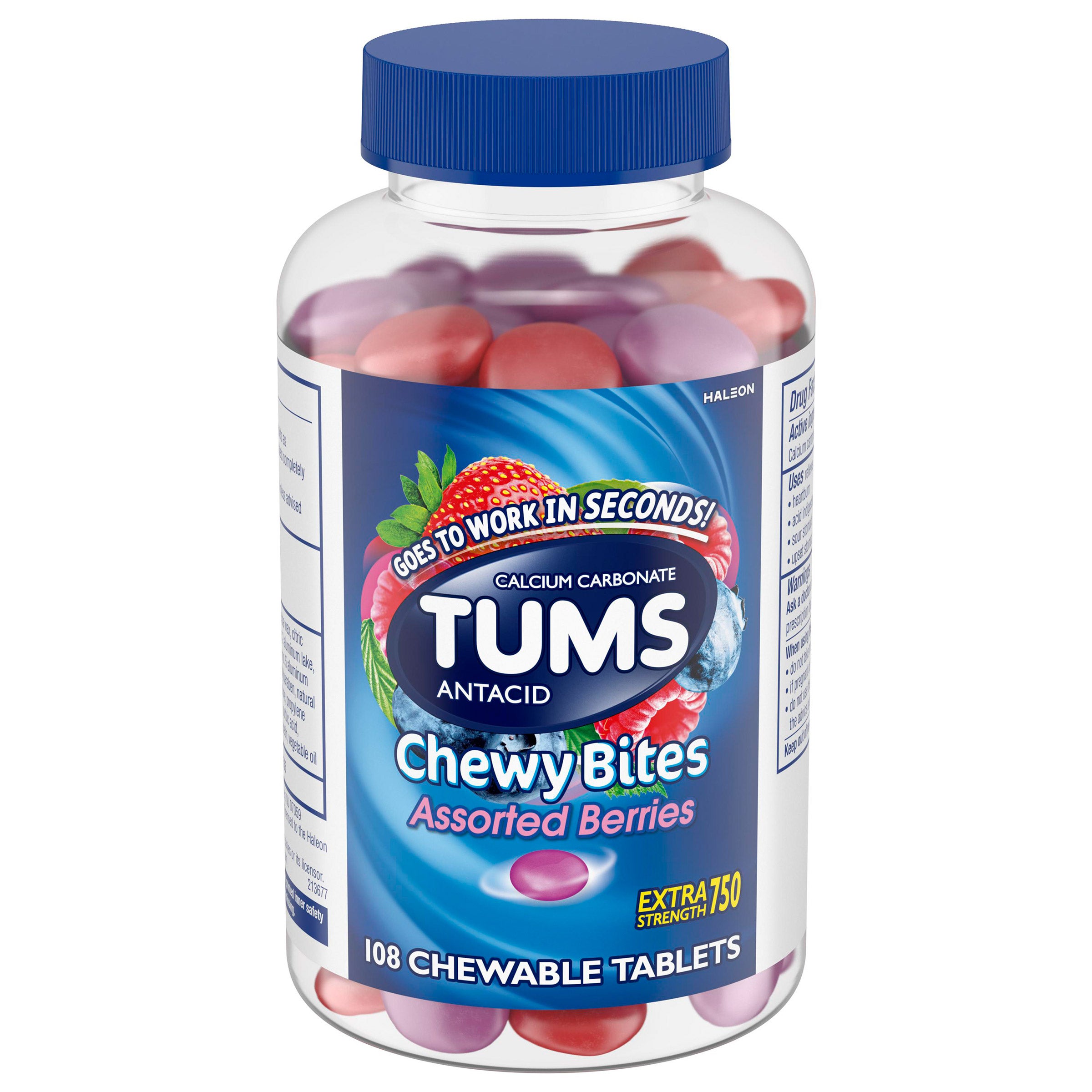 TUMS CHEWY BITES 108CT. - Image 1