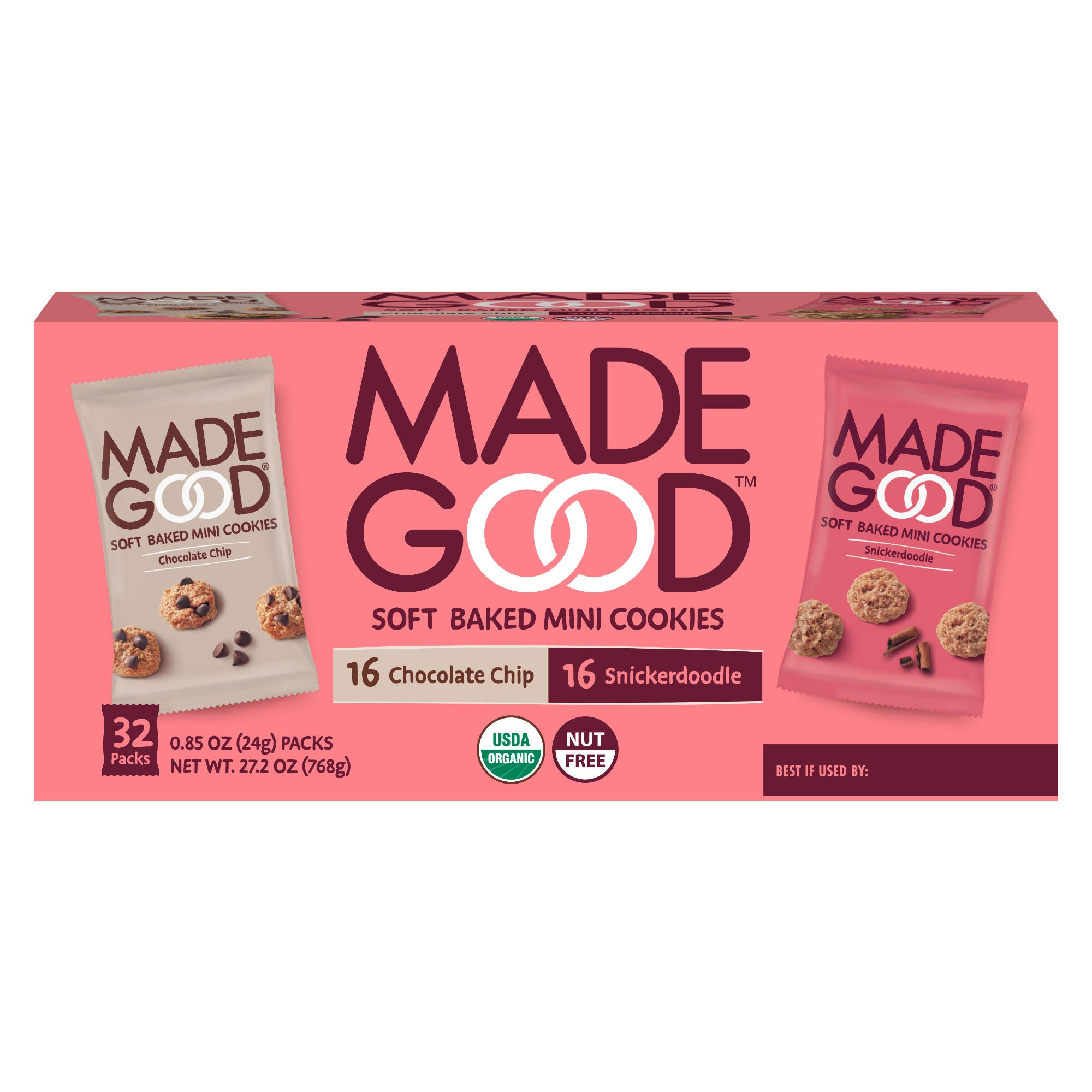 MADE GOOD SOFT BAKE SNICKERDOODL/CHOC CHIP 32 CT