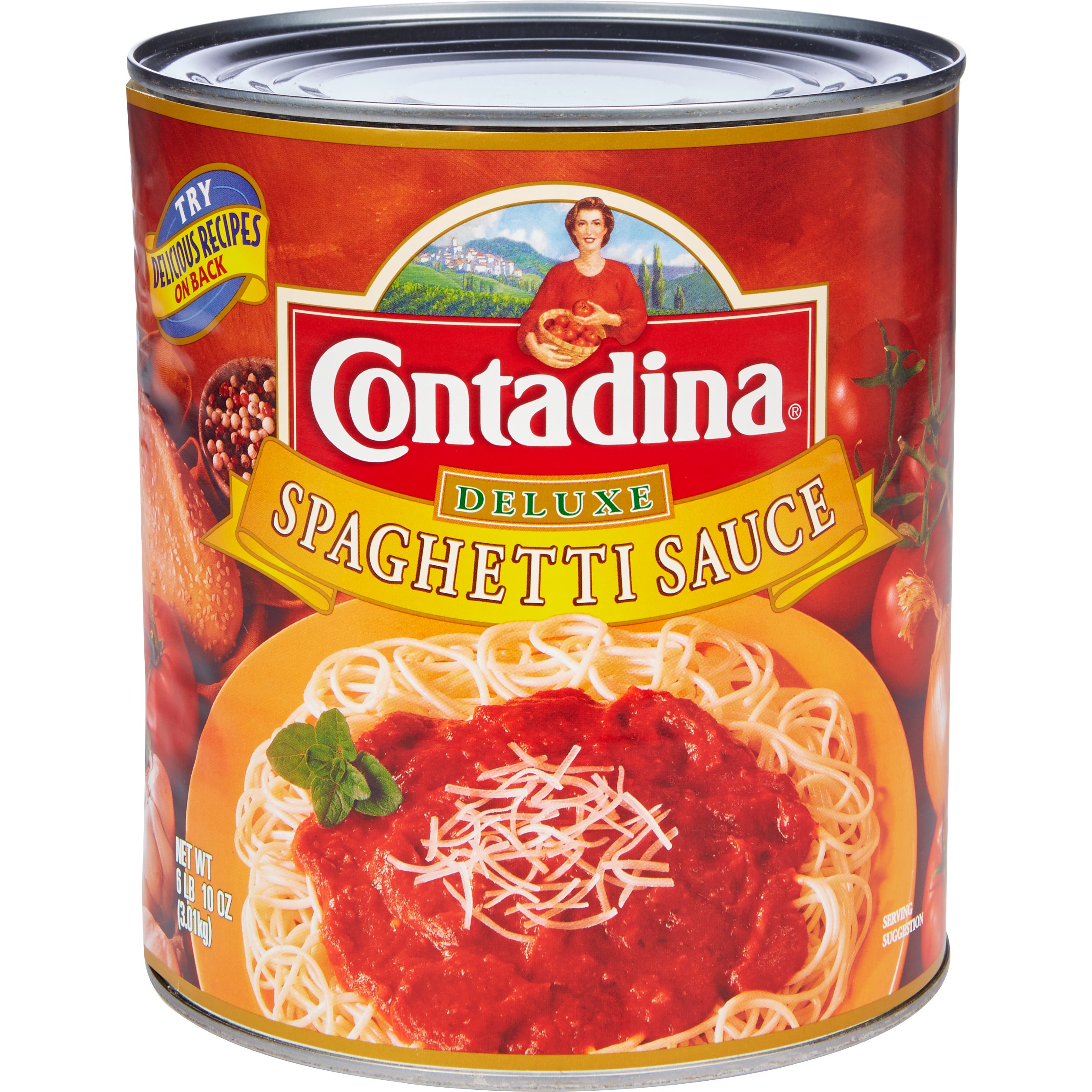 CONTADINA DELUXE SPAGHETTI SAUCE #10 CAN