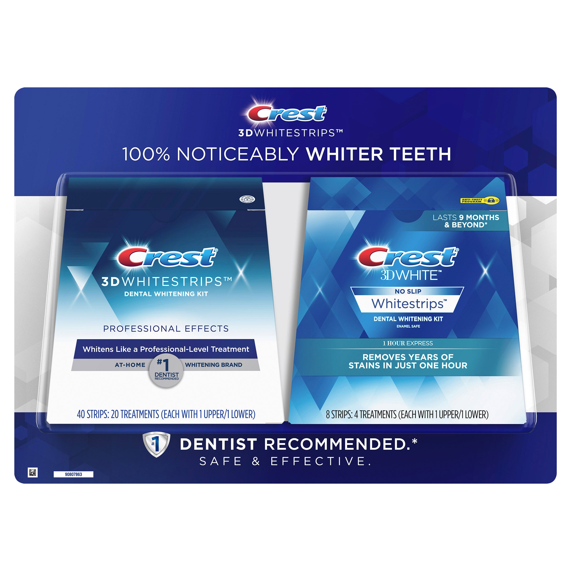 CREST WHITESTRIPS 40 + 8 STRIPS