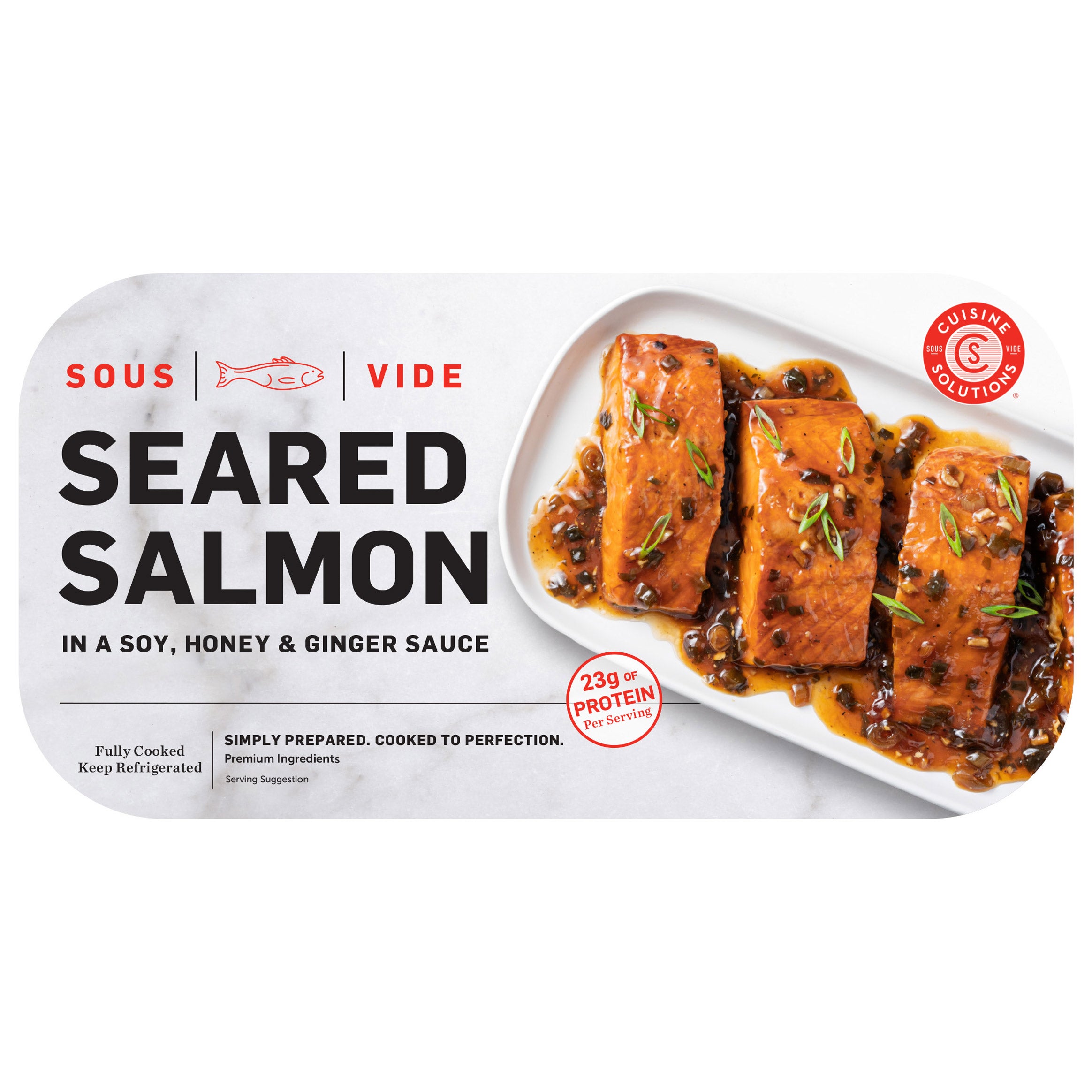 CUISINE SOLUTIONS HONEY GINGER SALMON PRICE PER POUND