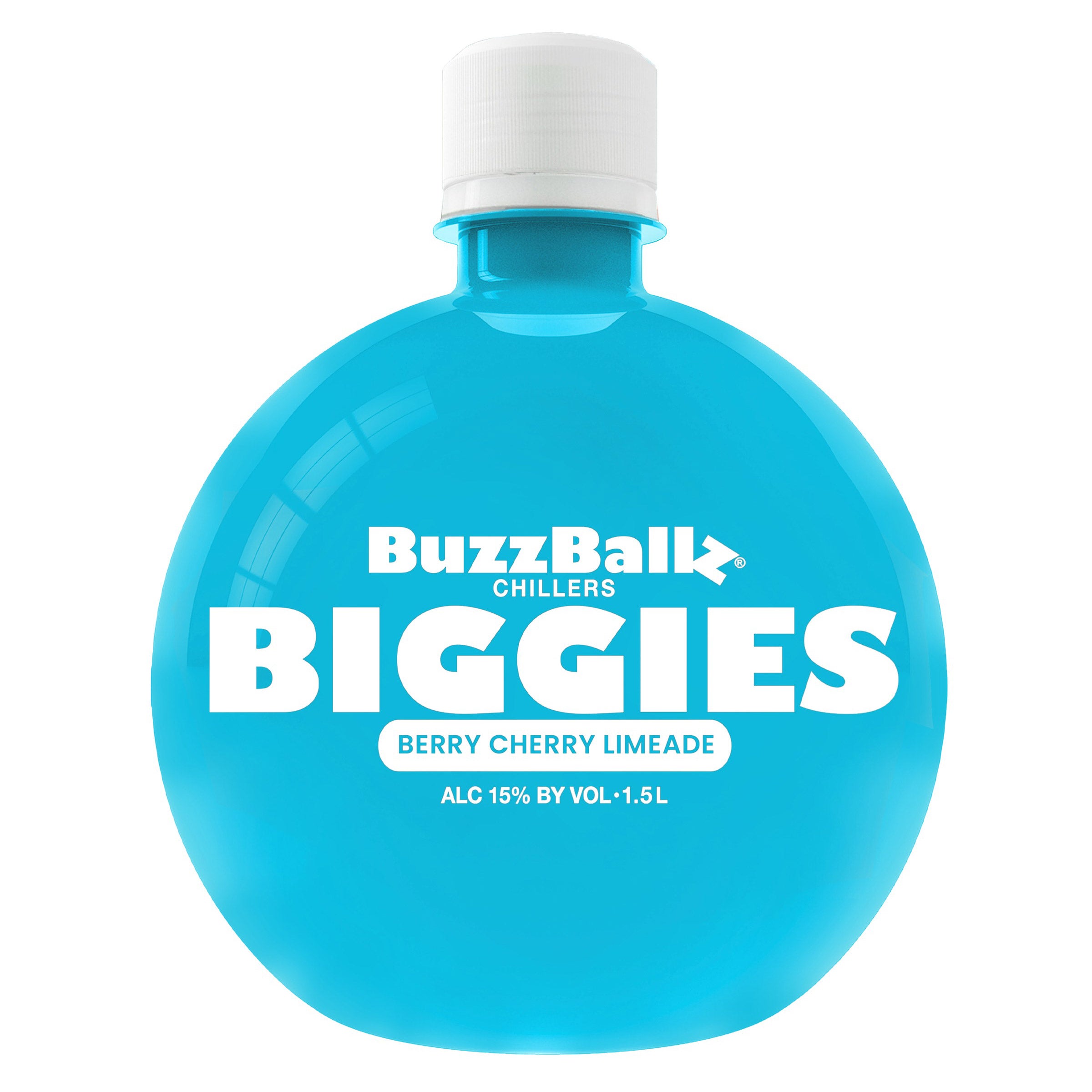 BUZZBALLZ WINE BASED BERRY CHERRY LIMEADE BIGGIES 1.5L - Image 1