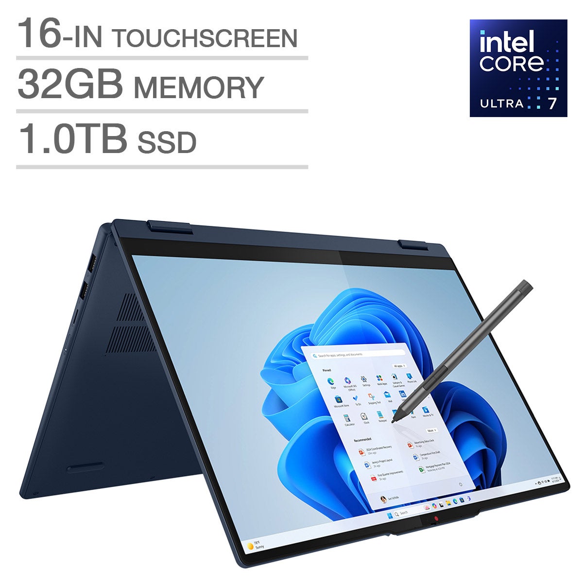 LENOVO IDEAPAD 5I 16¨ LT CU7/32GB/1TB SSD 83KS001BUS - Image 1