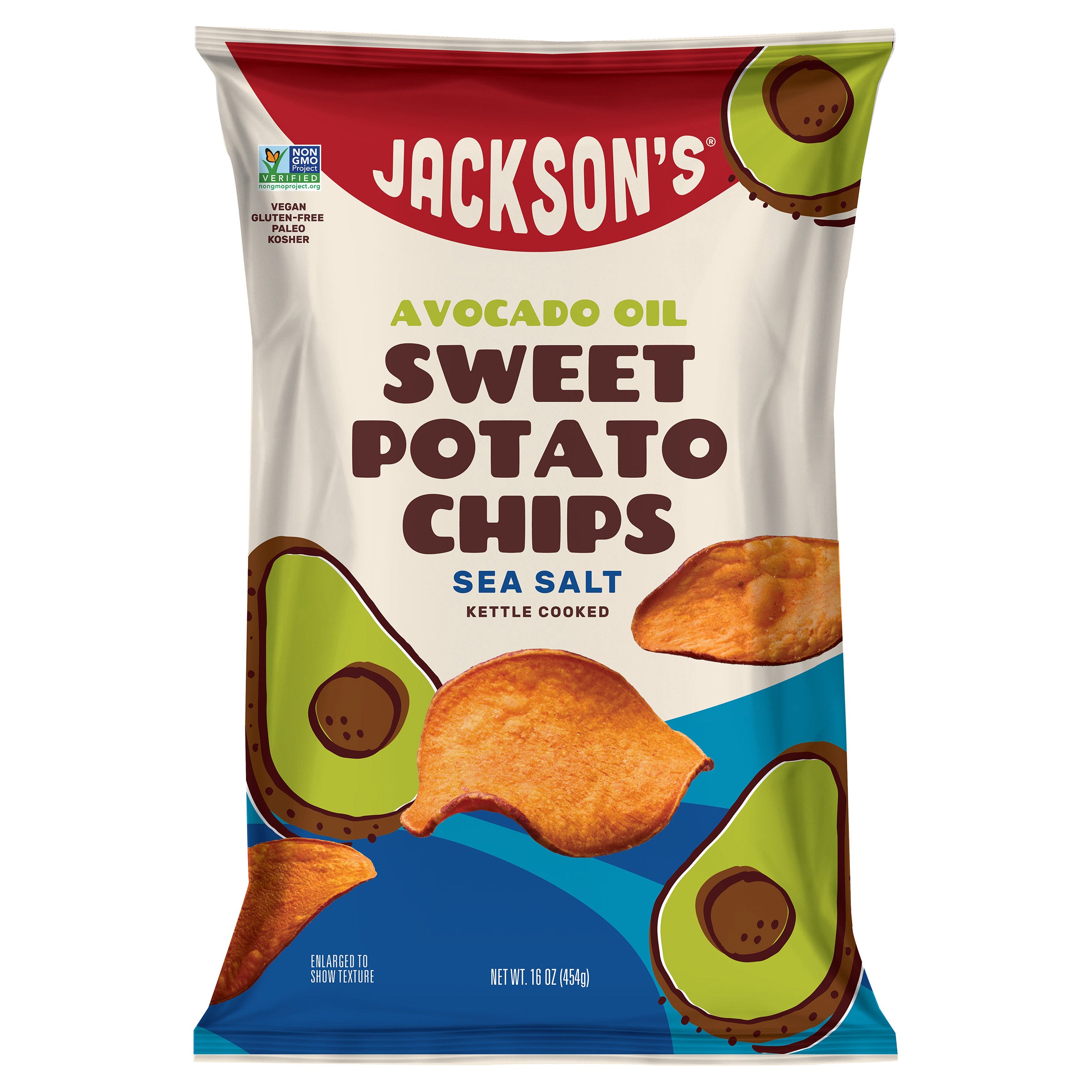 JACKSON'S SWEET POTATO CHIPS 16 OZ (1LB)