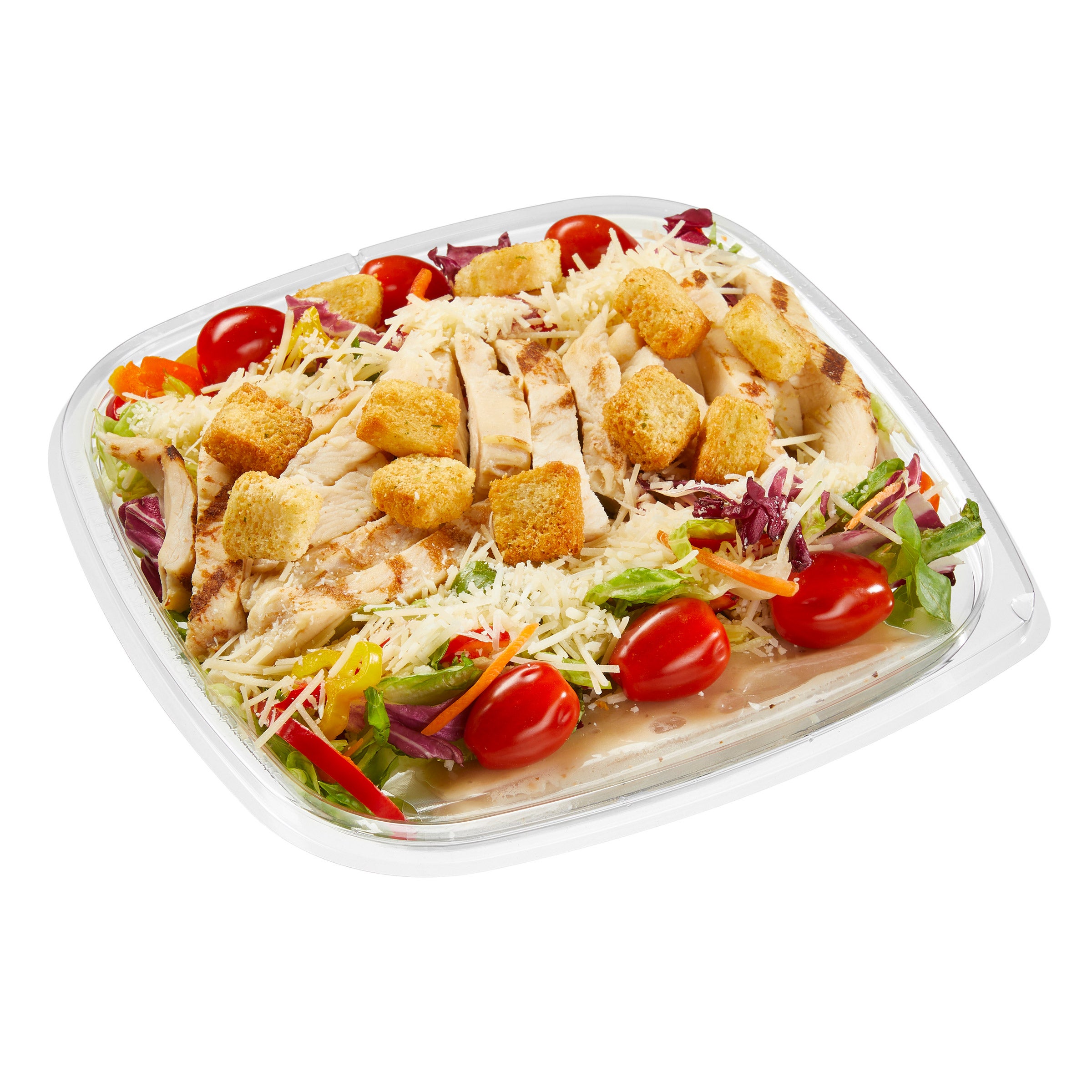 CHICKEN GARDEN SALAD W/ CAESAR VINAIGRETTE PER LB