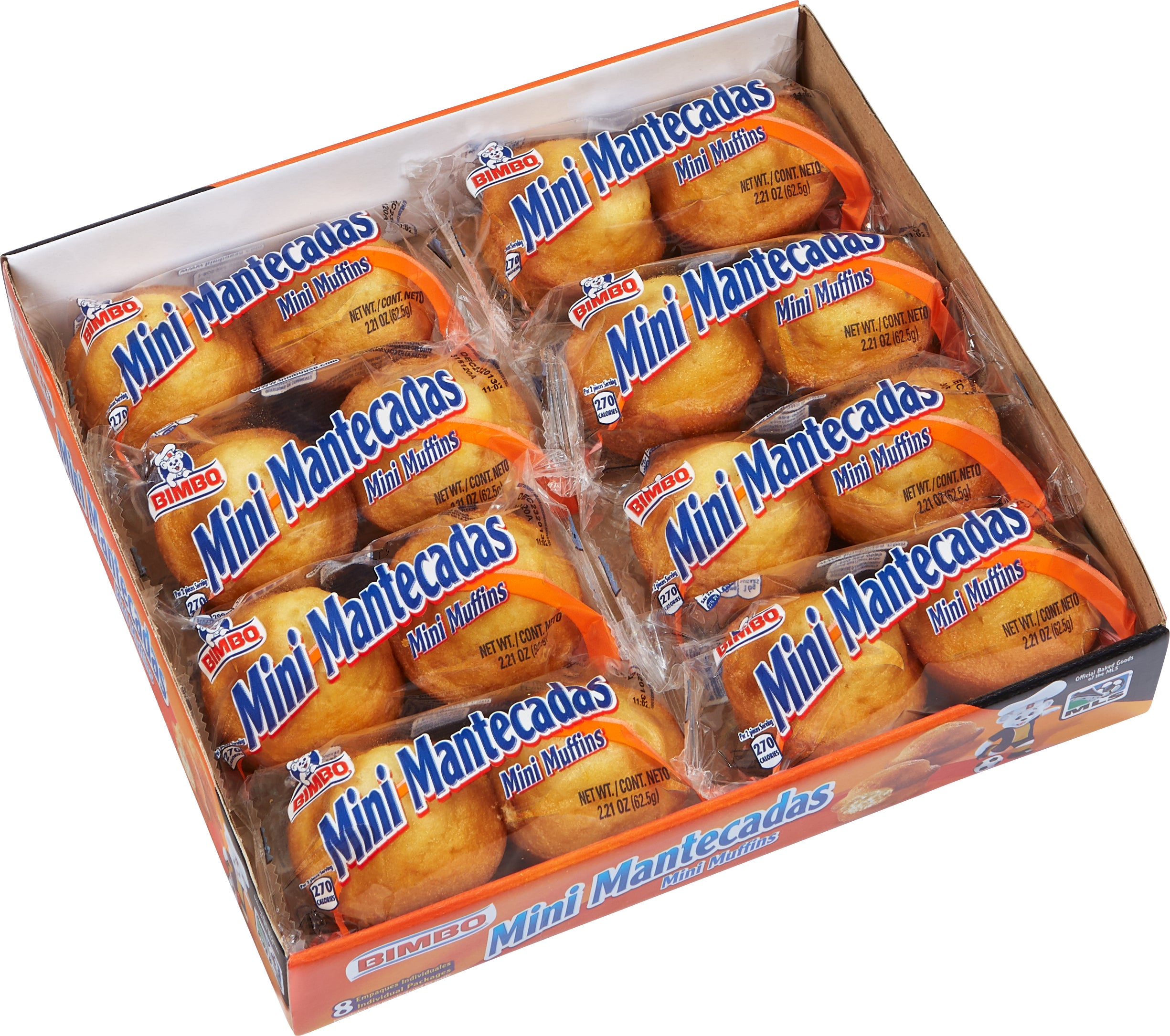 BIMBO MINI MANTECADAS 8 CT