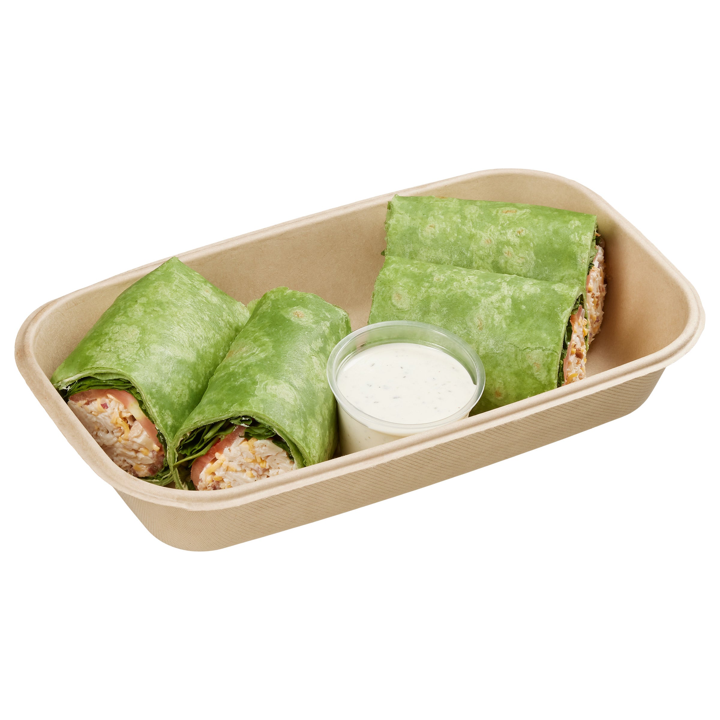 CHICKEN & BACON WRAP WITH RANCH PER LB - Image 1