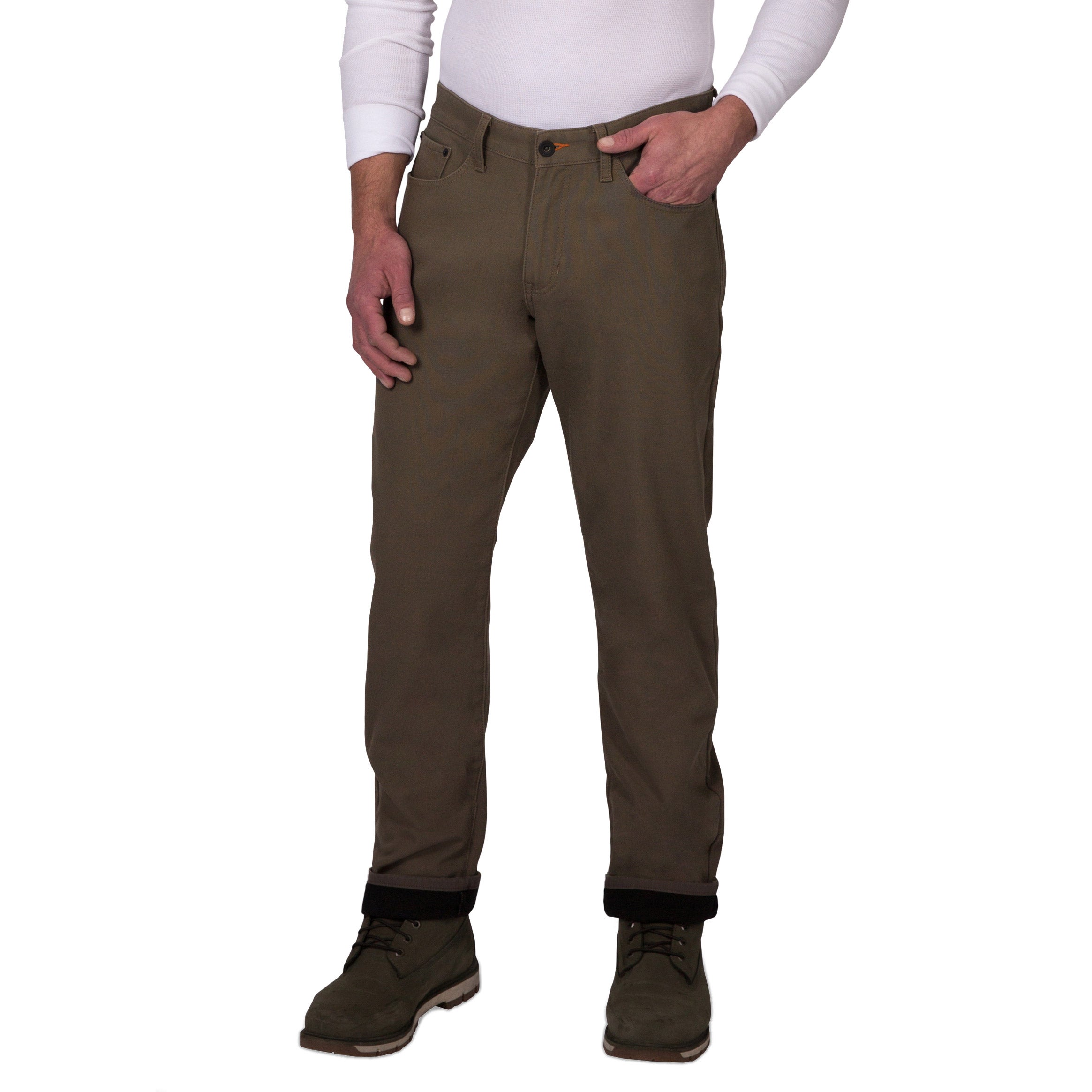 WEATHERPROOF VINTAGE MEN'S FLEECE LINED PANT - Image 1