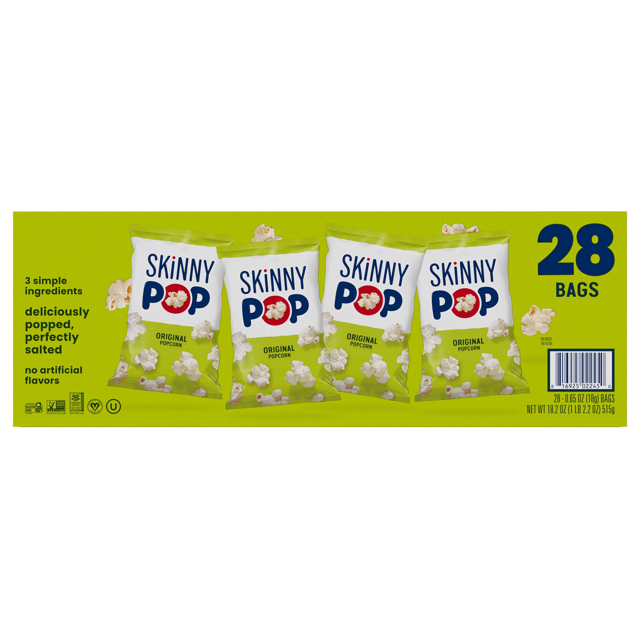 SKINNYPOP POPCORN 28 COUNT BOX - Image 1