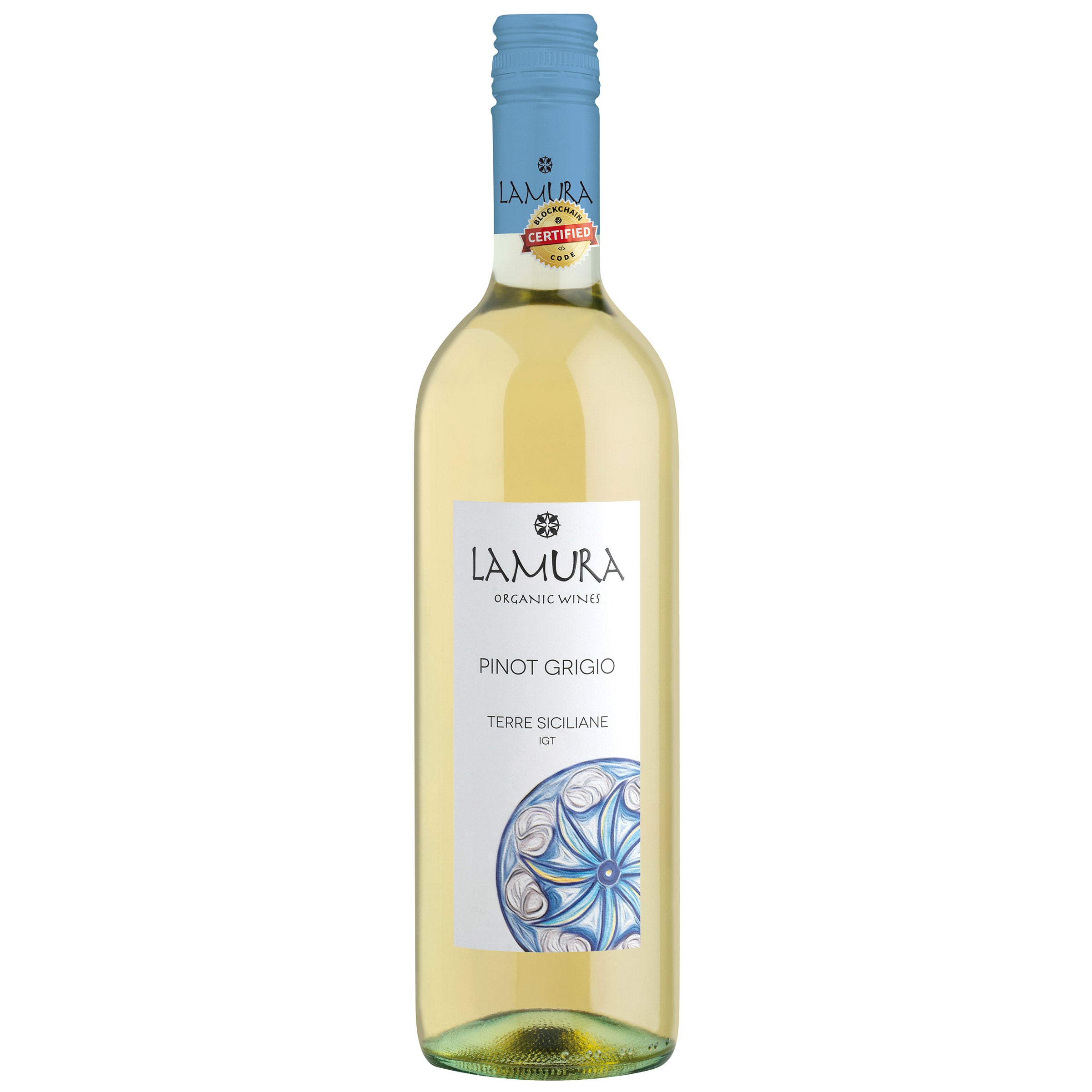 LAMURA PINOT GRIGIO MADE W/ ORGANIC GRAPES ITALY 750 ML