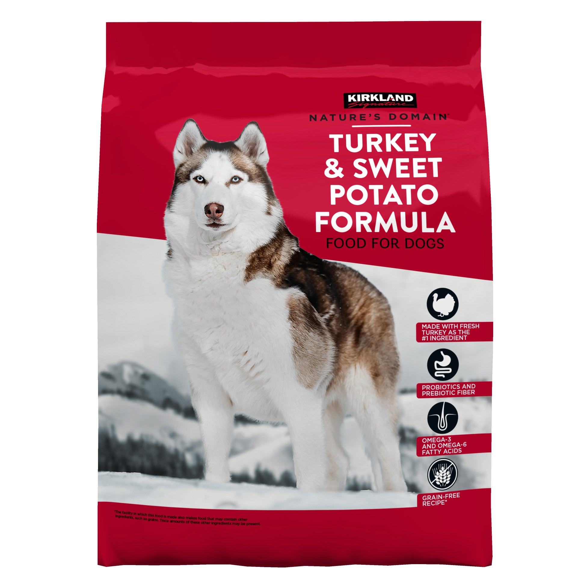 KS NATURE'S DOMAIN TURKEY & SWEET POTATO 35 POUND DOG FOOD