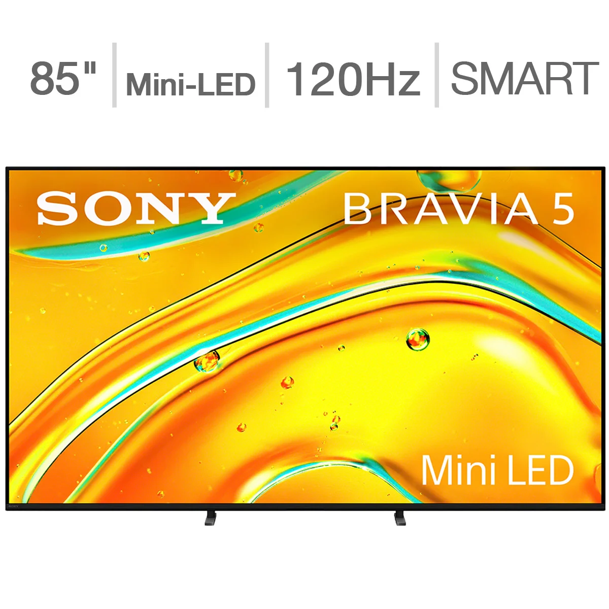 SONY 85¨ BRAVIA 5 85¨ CLASS (84.6¨ DIAG) 4K UHD MINI LED TV - Image 1