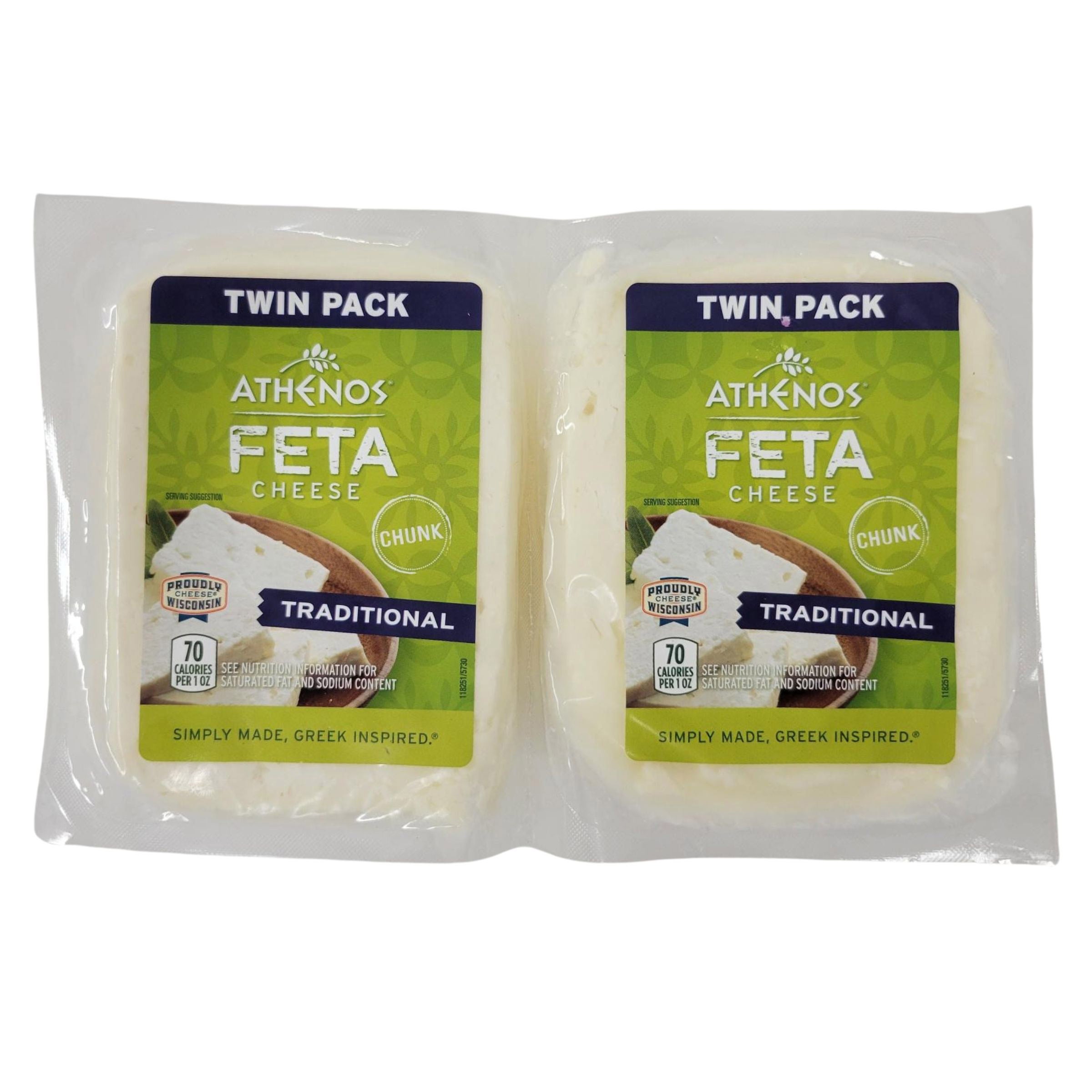 ATHENOS FETA CHEESE 2 PACK PRICE PER POUND