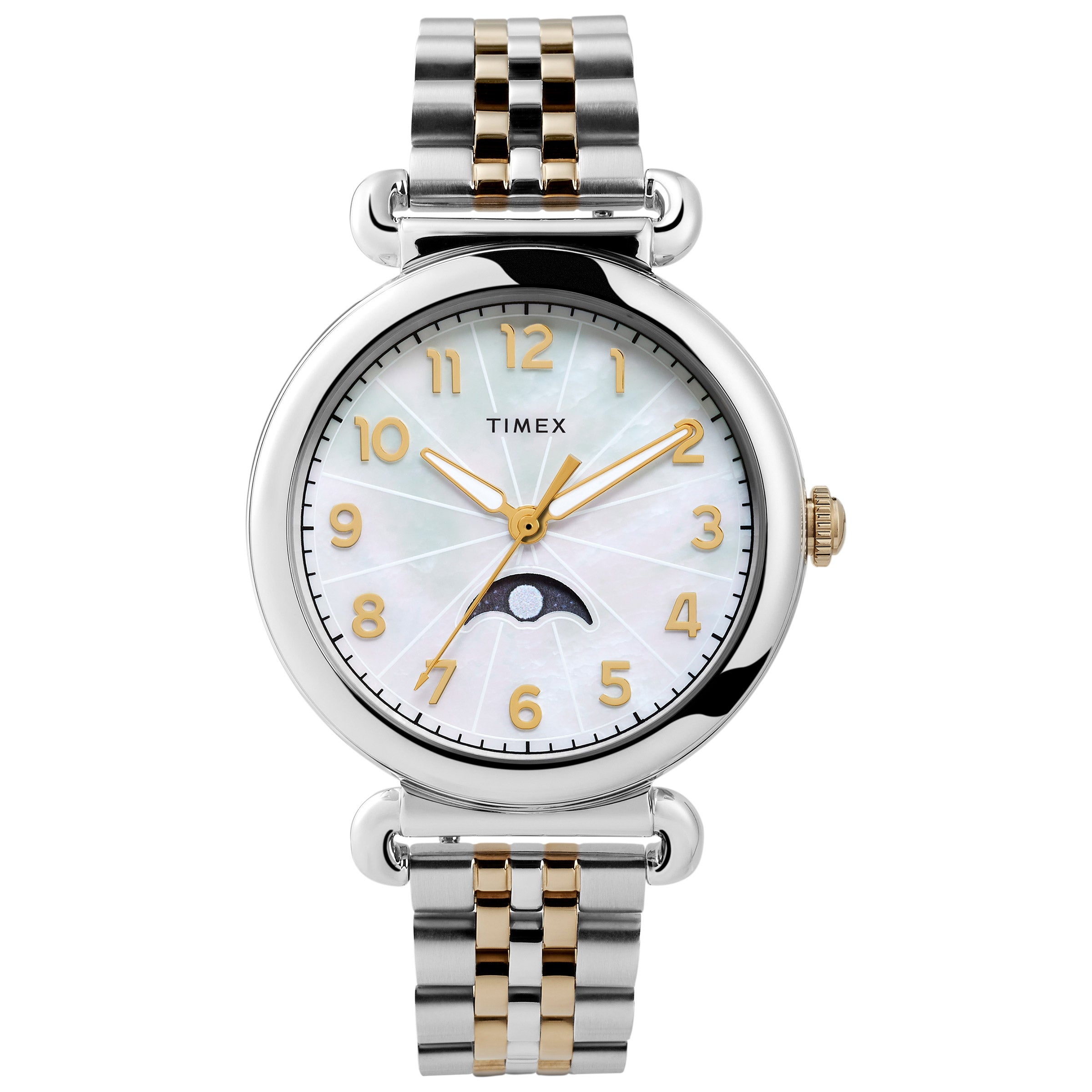 TIMEX MODEL 23 MOTHER-OF-PEARL DIAL QUARTZ LADIES WATCH