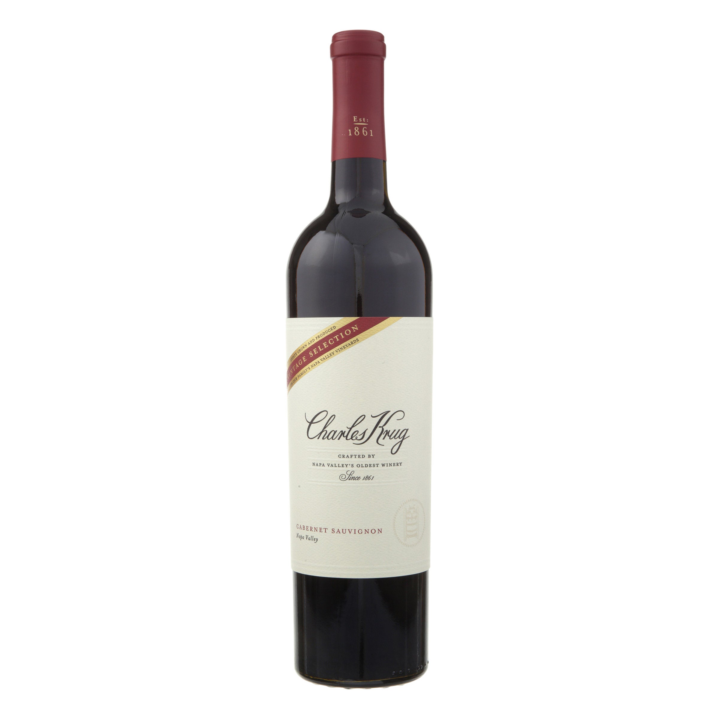 CHARLES KRUG VINTAGE SELECTION CAB NAPA VALLEY 750 ML