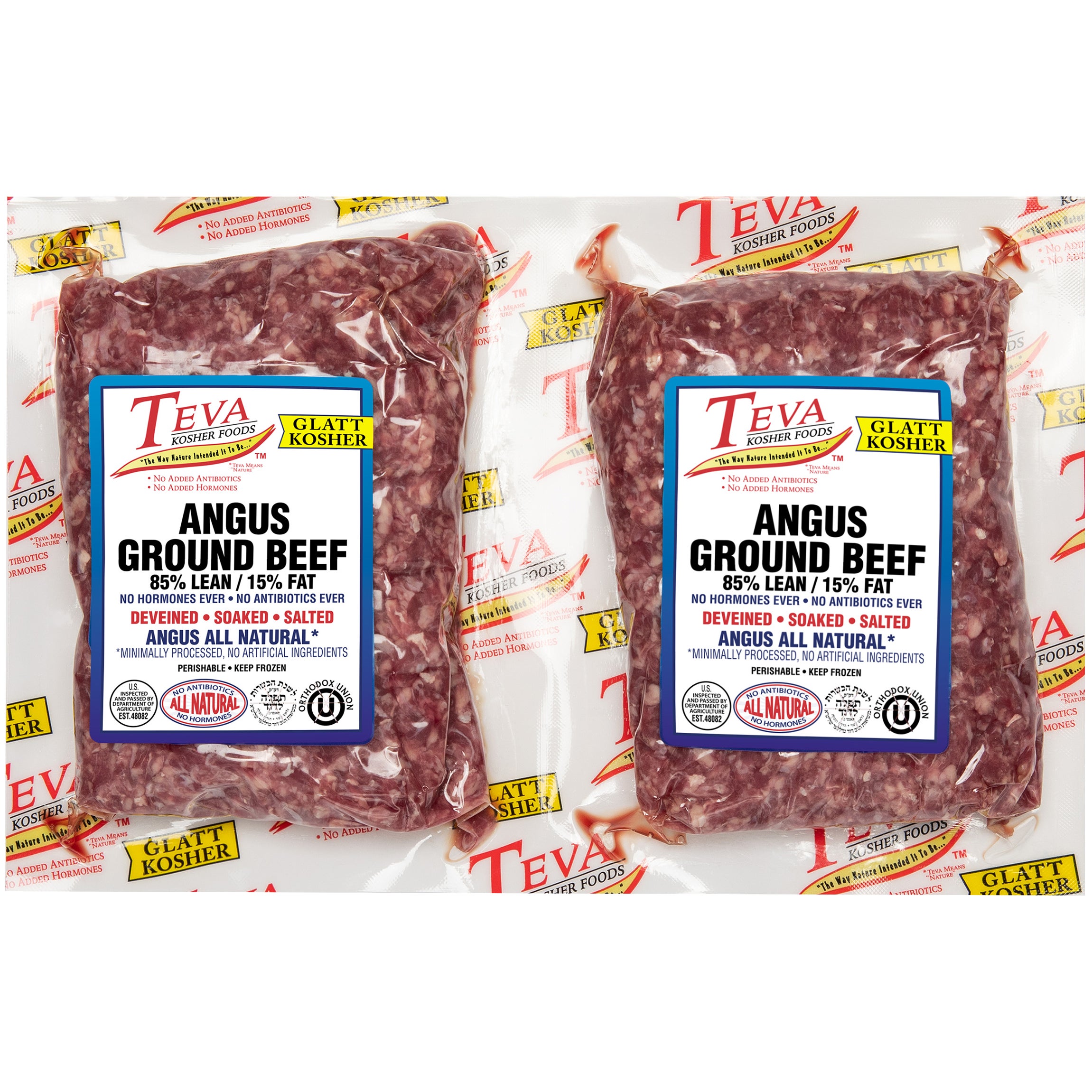 TEVA GLATT KOSHER ANGUS GROUND BEEF PRICE PER POUND