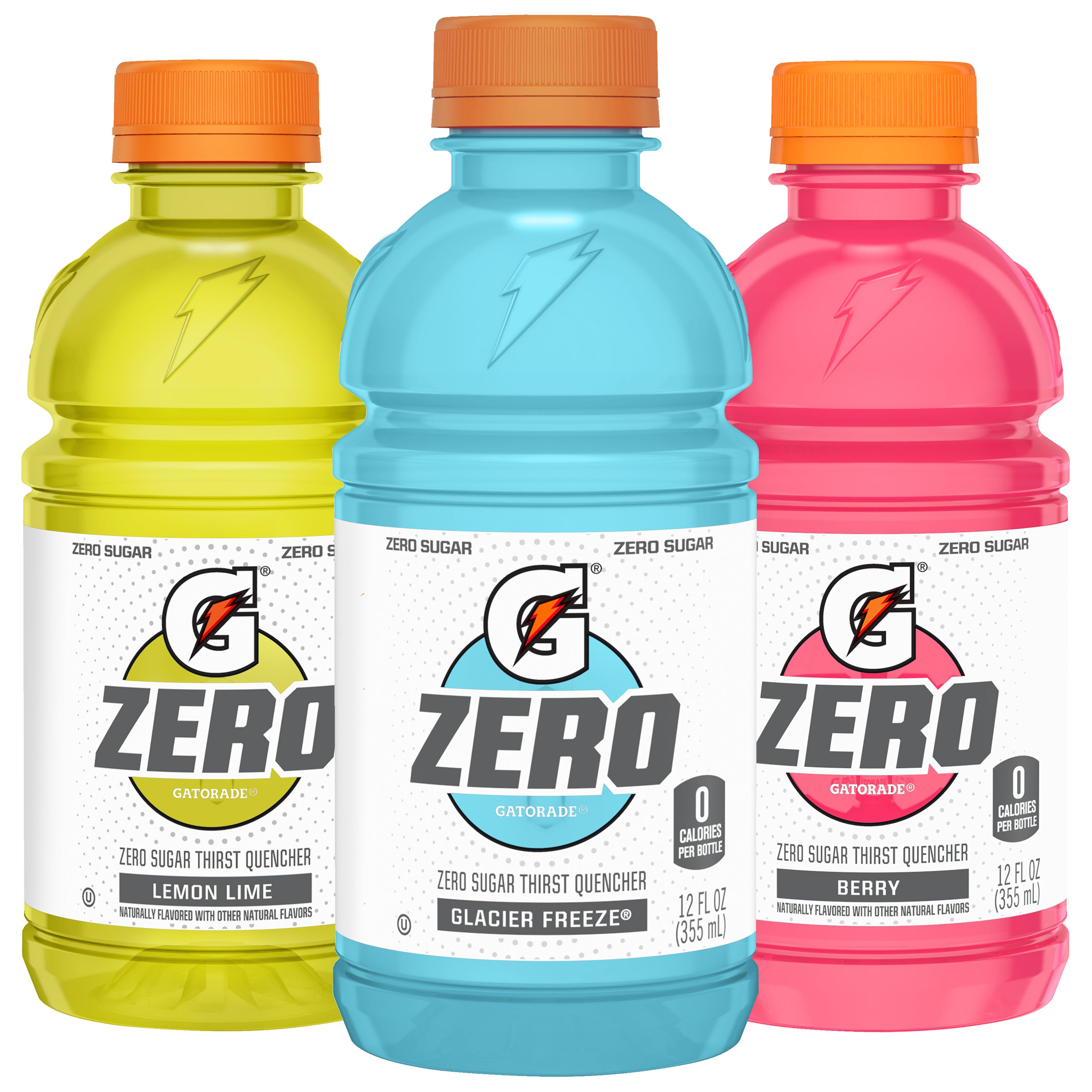 GATORADE ZERO GLACIER, LL, BERRY 28/12 OZ