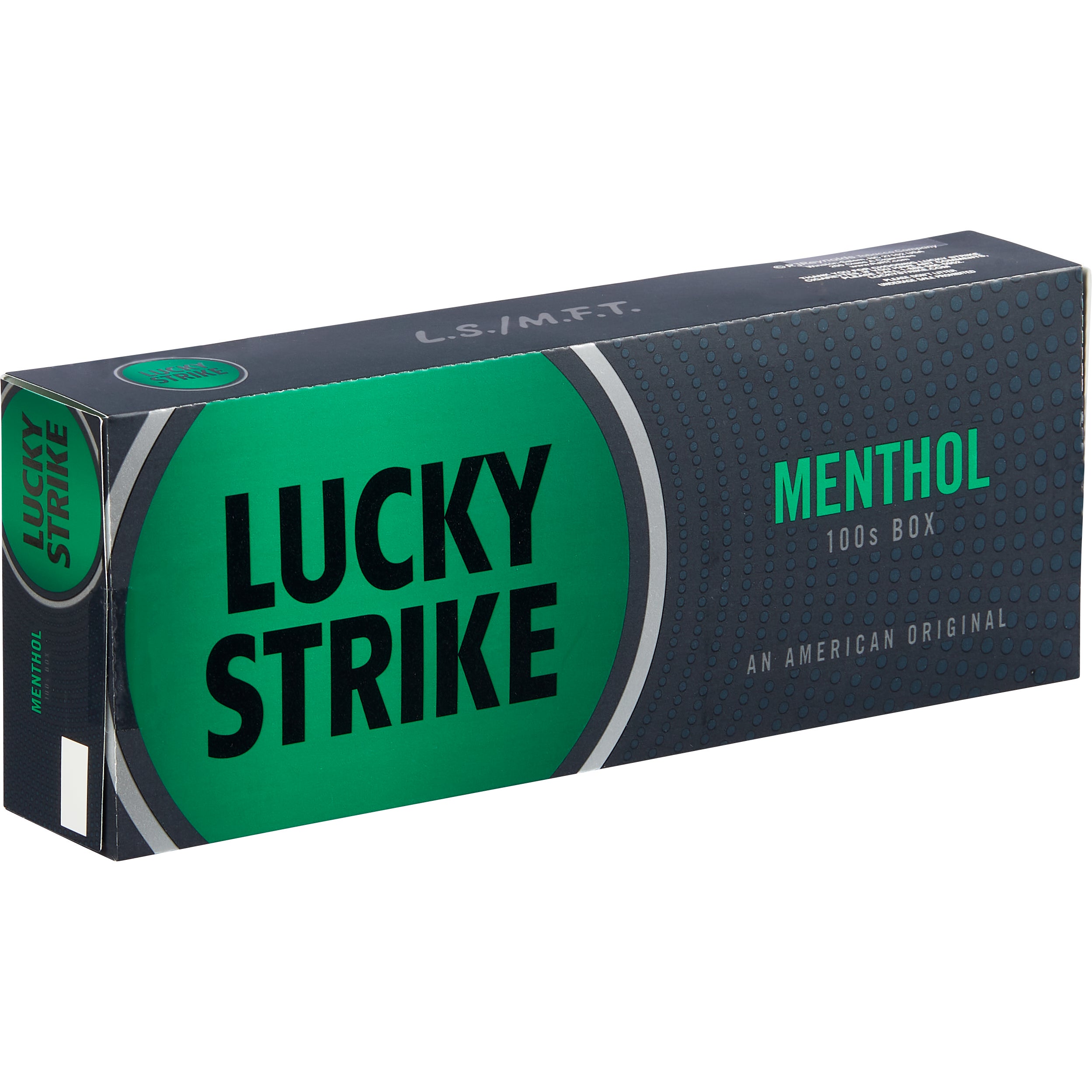 RJ REYNOLDS LUCKY STRIKE MEN 100 FILTER BOX