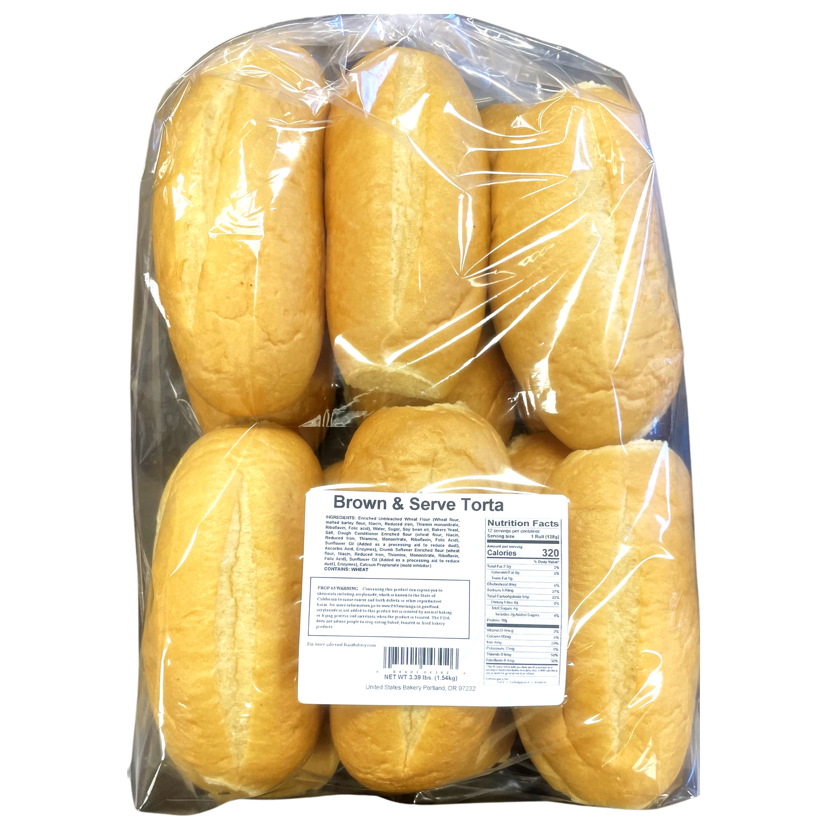 FRANZ TORTA BREAD 12 CT