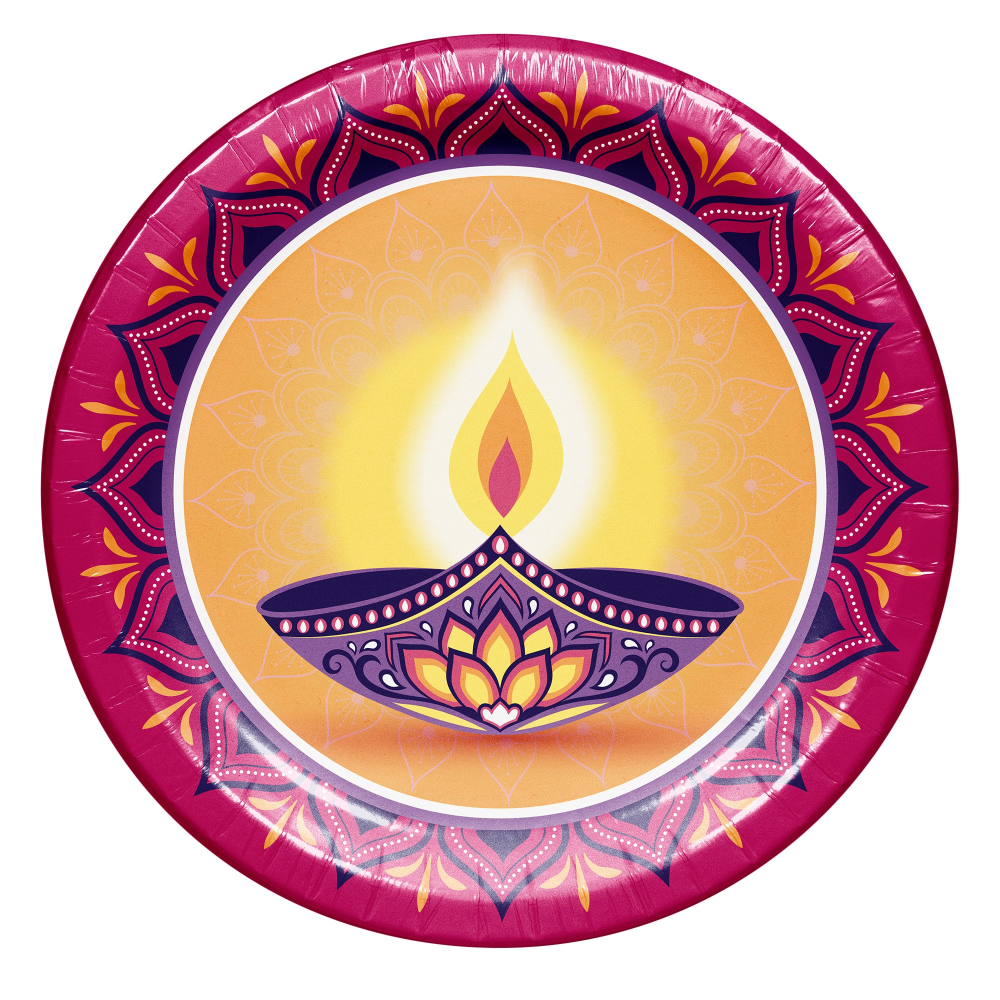 HOFFMASTER 10¨ DIWALI PLATE 100 COUNT PACKAGE