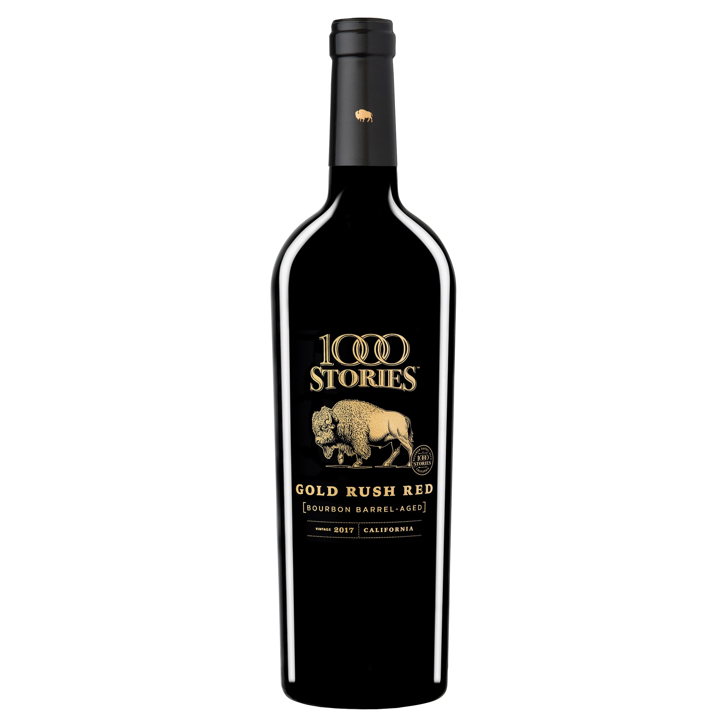 1000 STORIES GOLD RUSH RED CALIFORNIA 750 ML