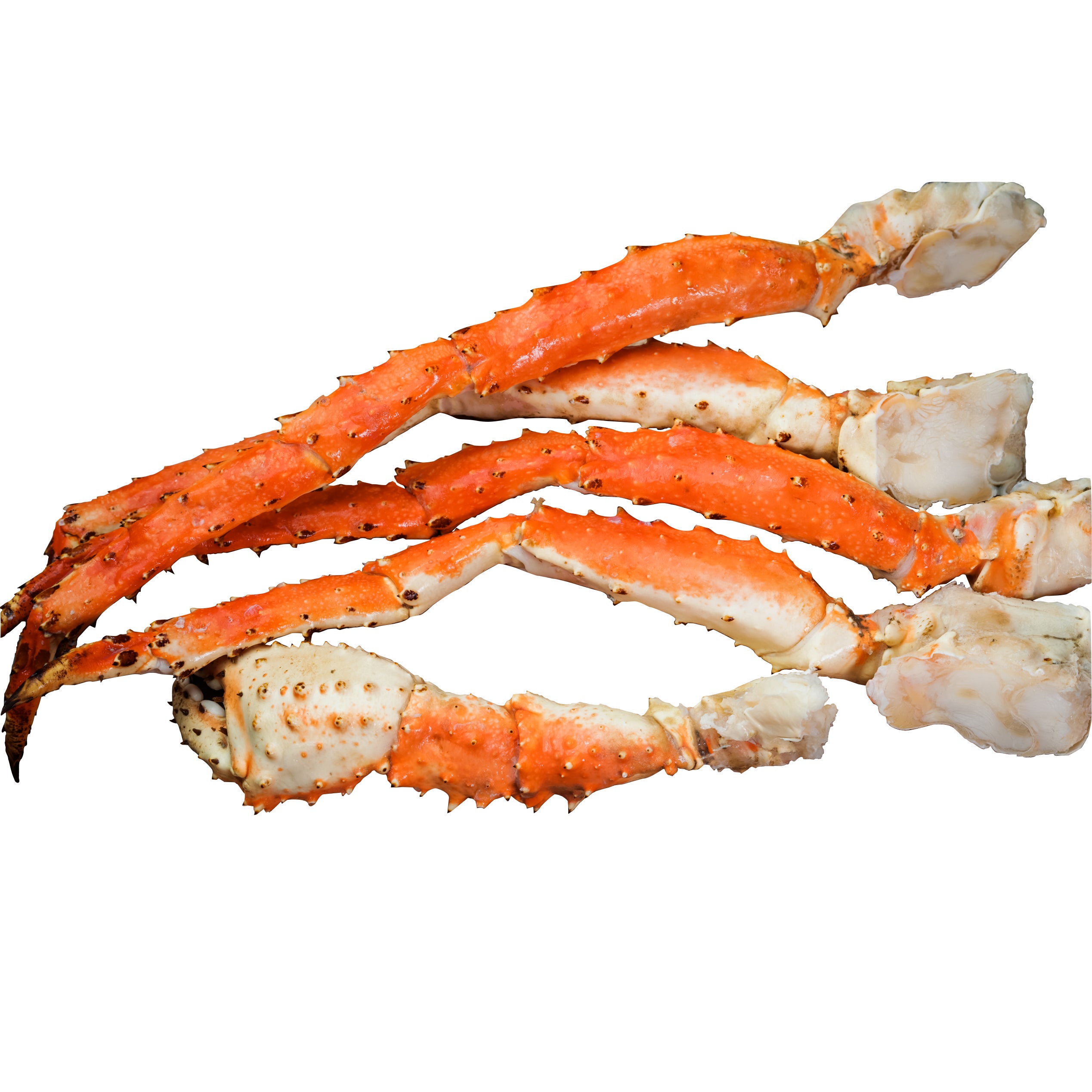 WILD COOKED RED KING CRAB LEG AND CLAWS 9-12 10LB BOX - Image 1