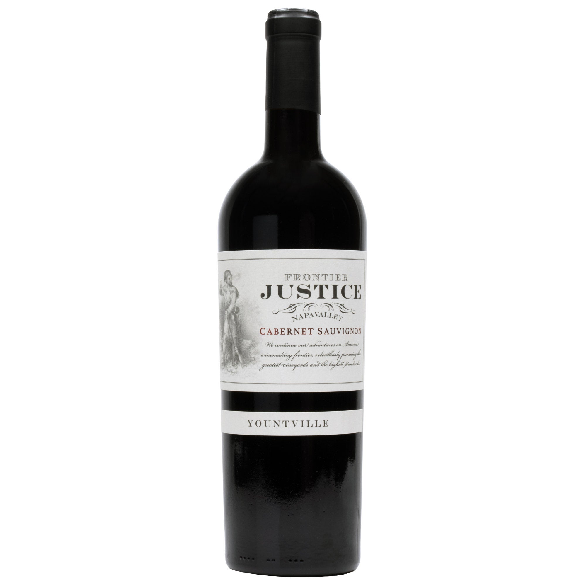 FRONTIER JUSTICE CABERNET SAUVIGNON YOUNTVILLE 750ML - Image 1