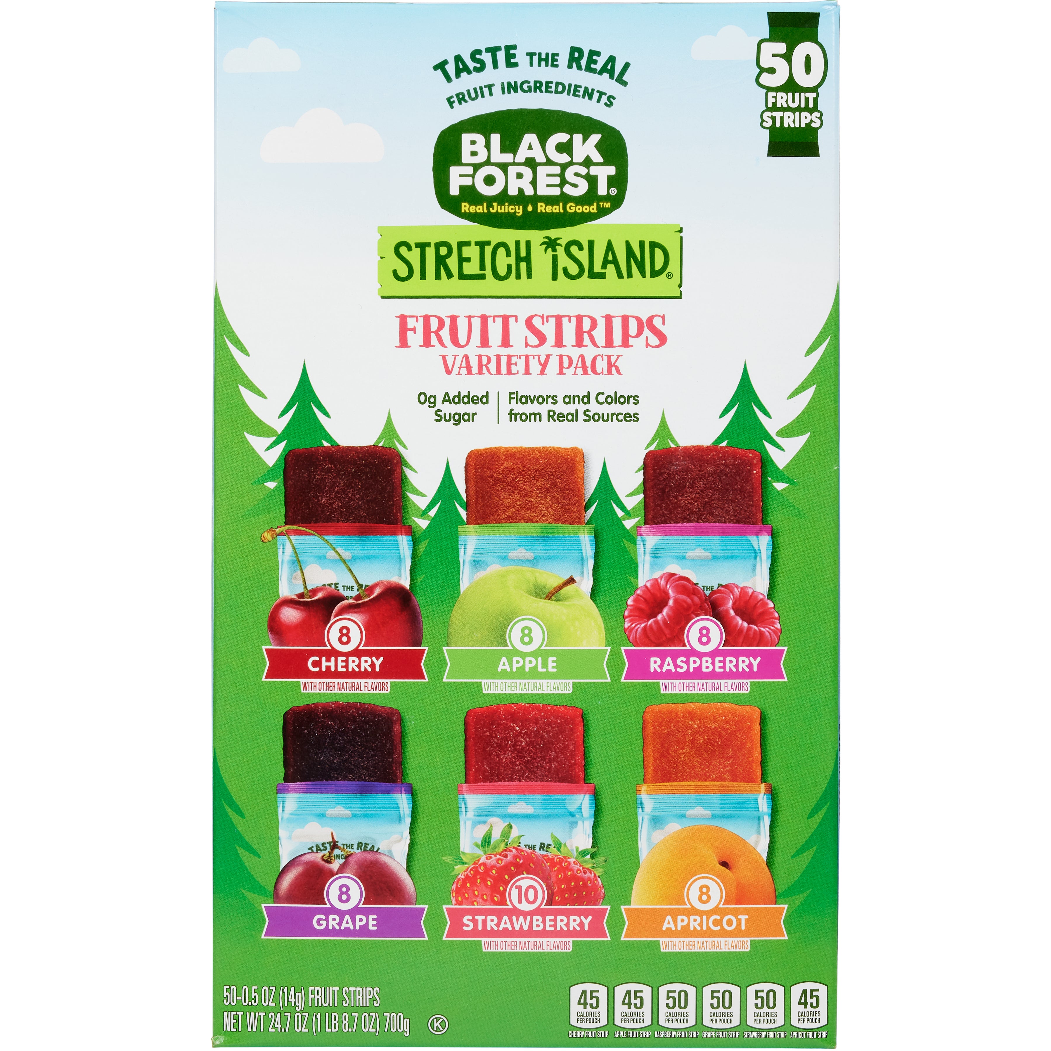 BLACK FOREST STRETCH ISLAND FRUIT STRIPS 50 CT - Image 1