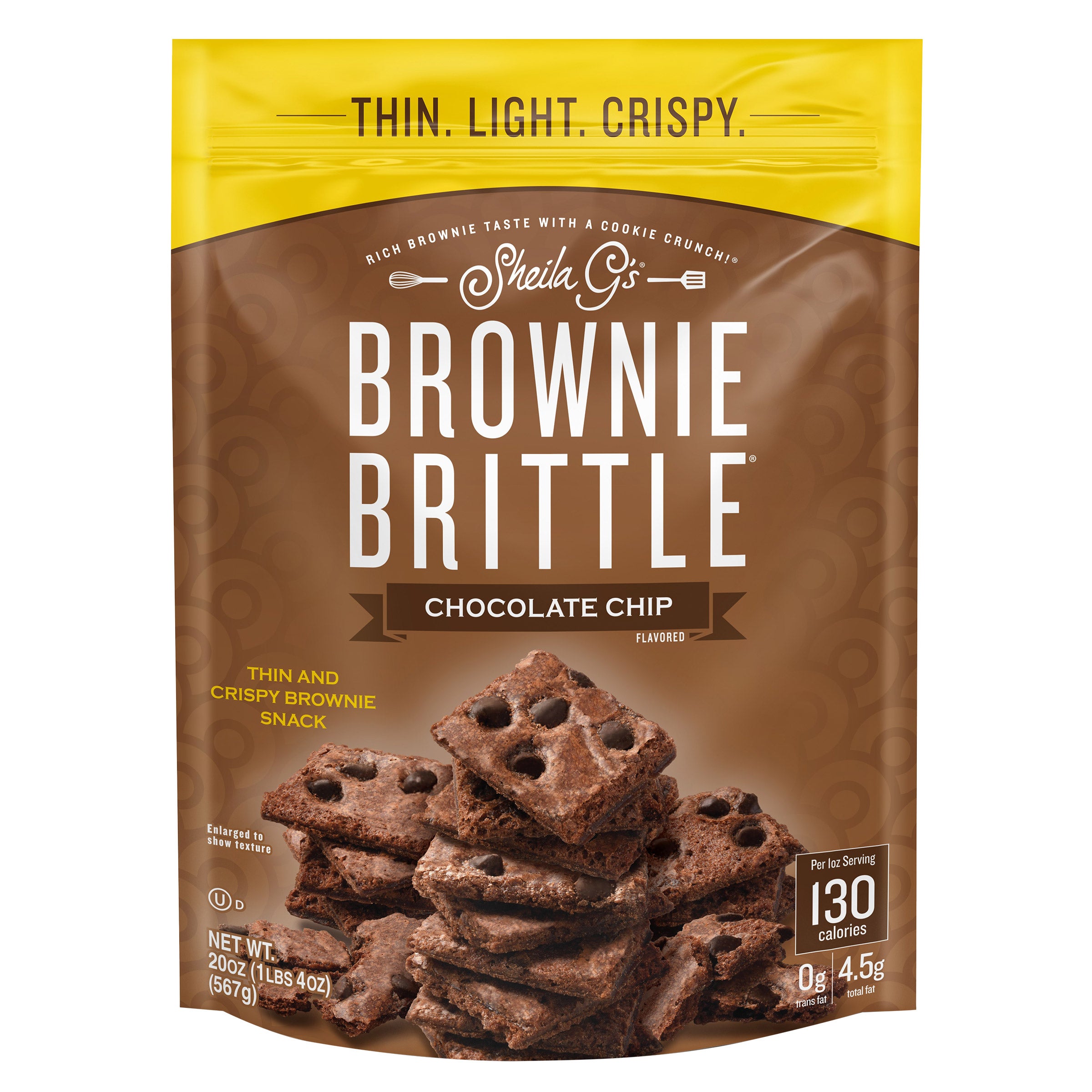 SHEILA G'S BROWNIE BRITTLE 20 OZ