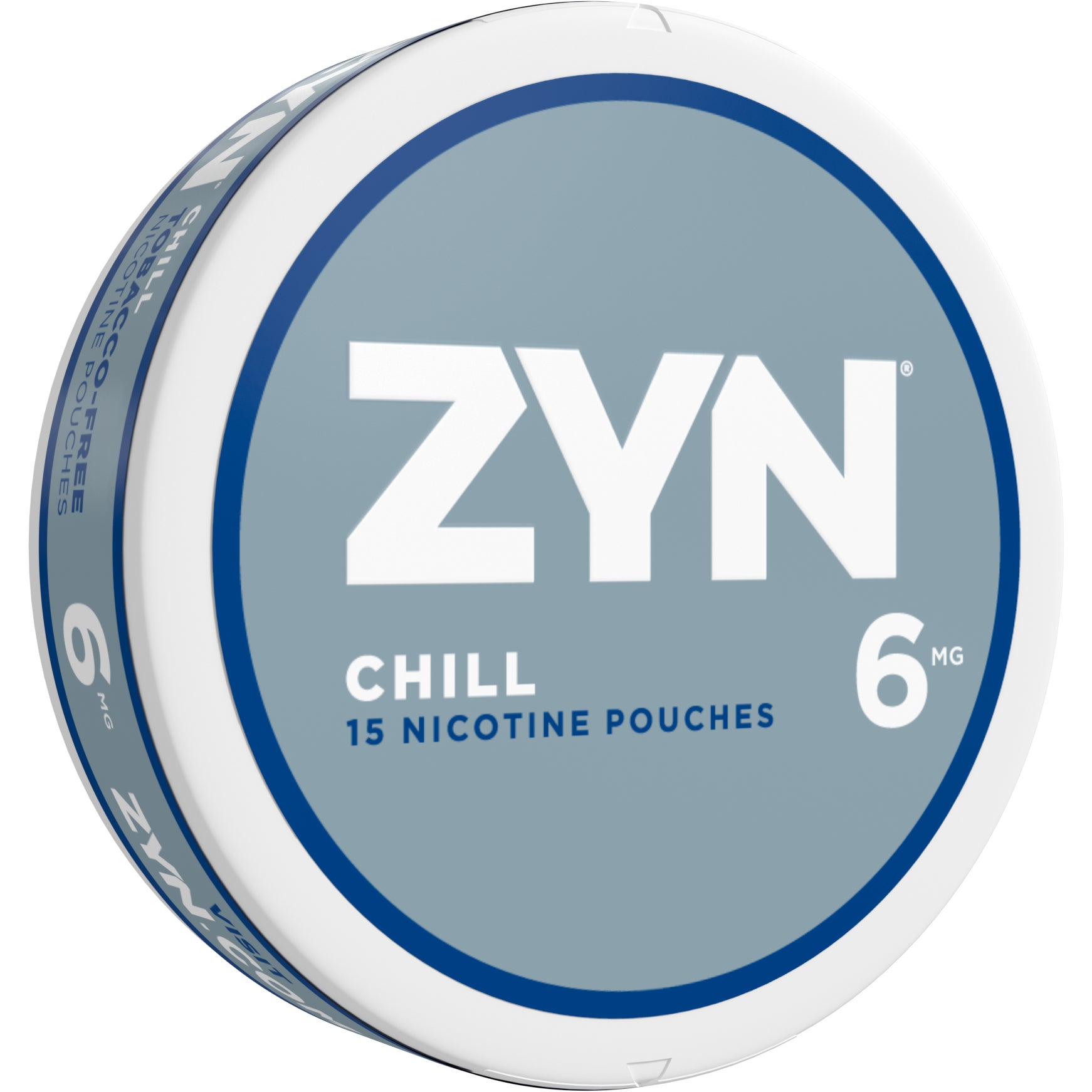 ZYN CHILL POUCH 6MG 5/15CT CANS