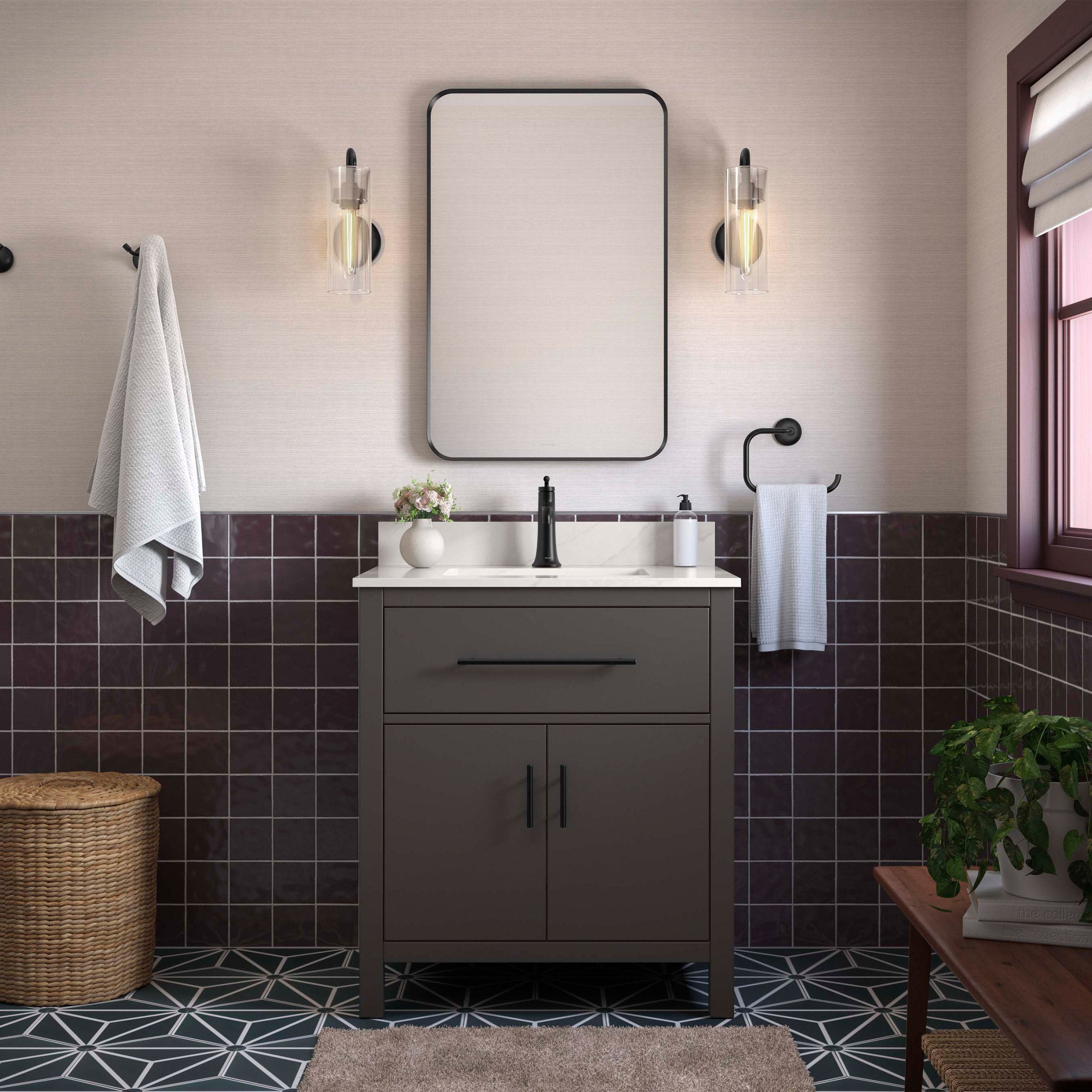 KOHLER ORIME 31¨ GRAY BATH VANITY