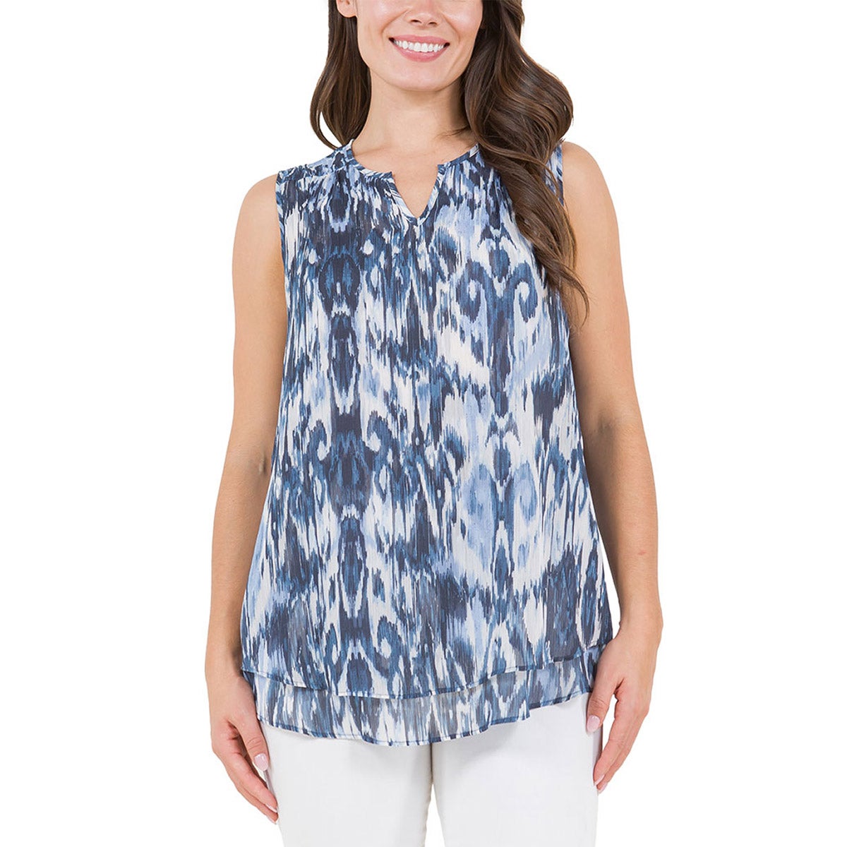 CRISTINA B LADIES' SLEEVELESS BLOUSE - Image 1