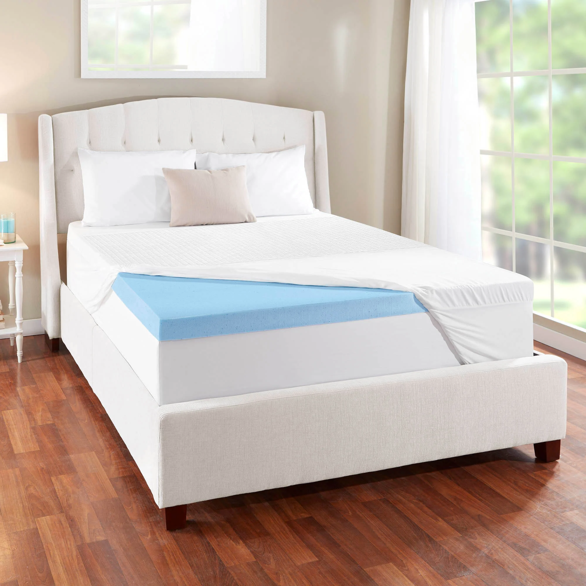 EVENCOR GEL-PLUS 3 IN MEMORY FOAM MATTRESS TOPPER -QUEEN