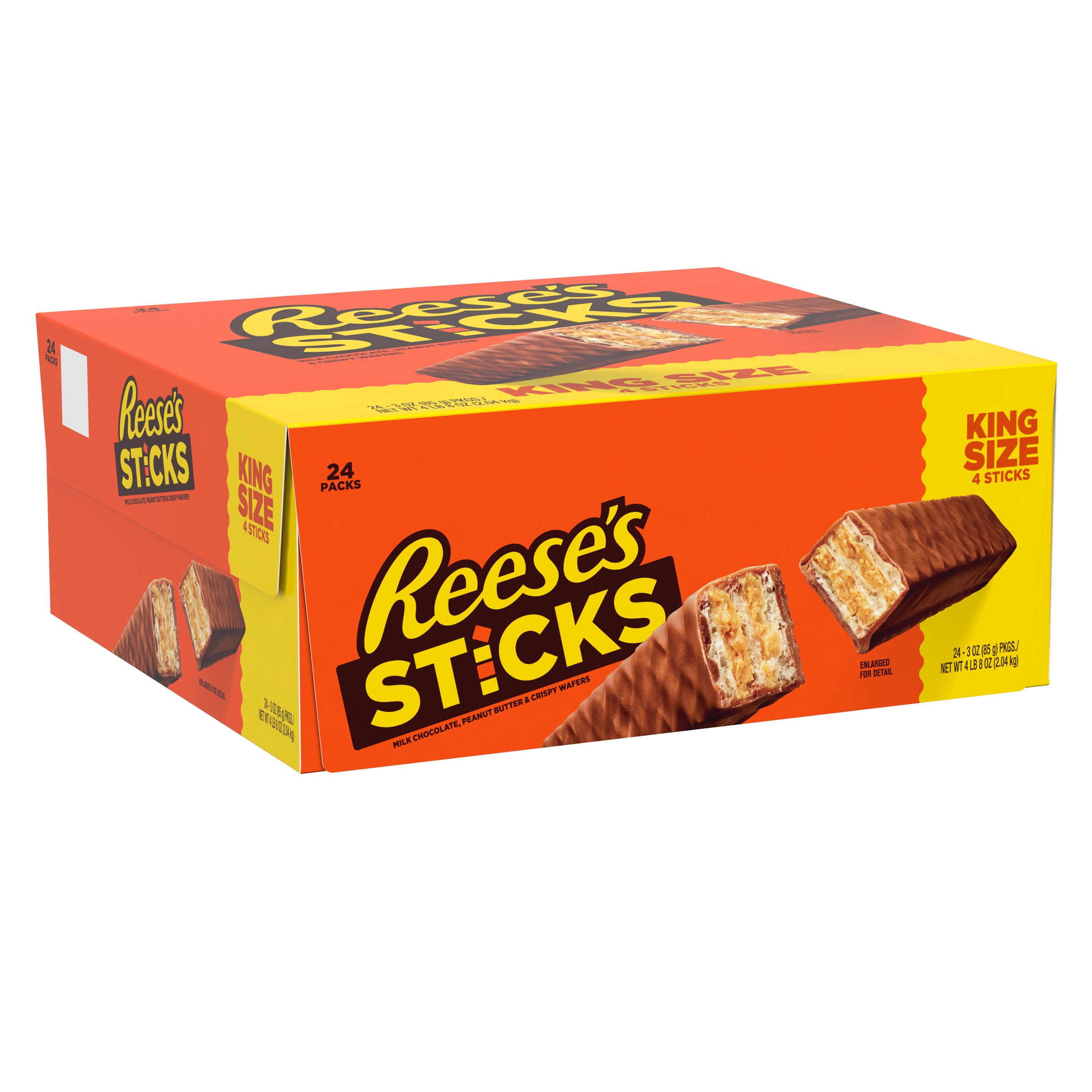 HERSHEY REESE STICK KING SIZE 24 COUNT 3 OUNCES EACH