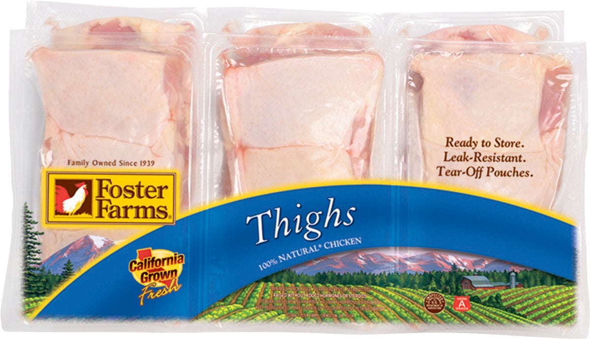 FRESH FRYER THIGHS PER LB