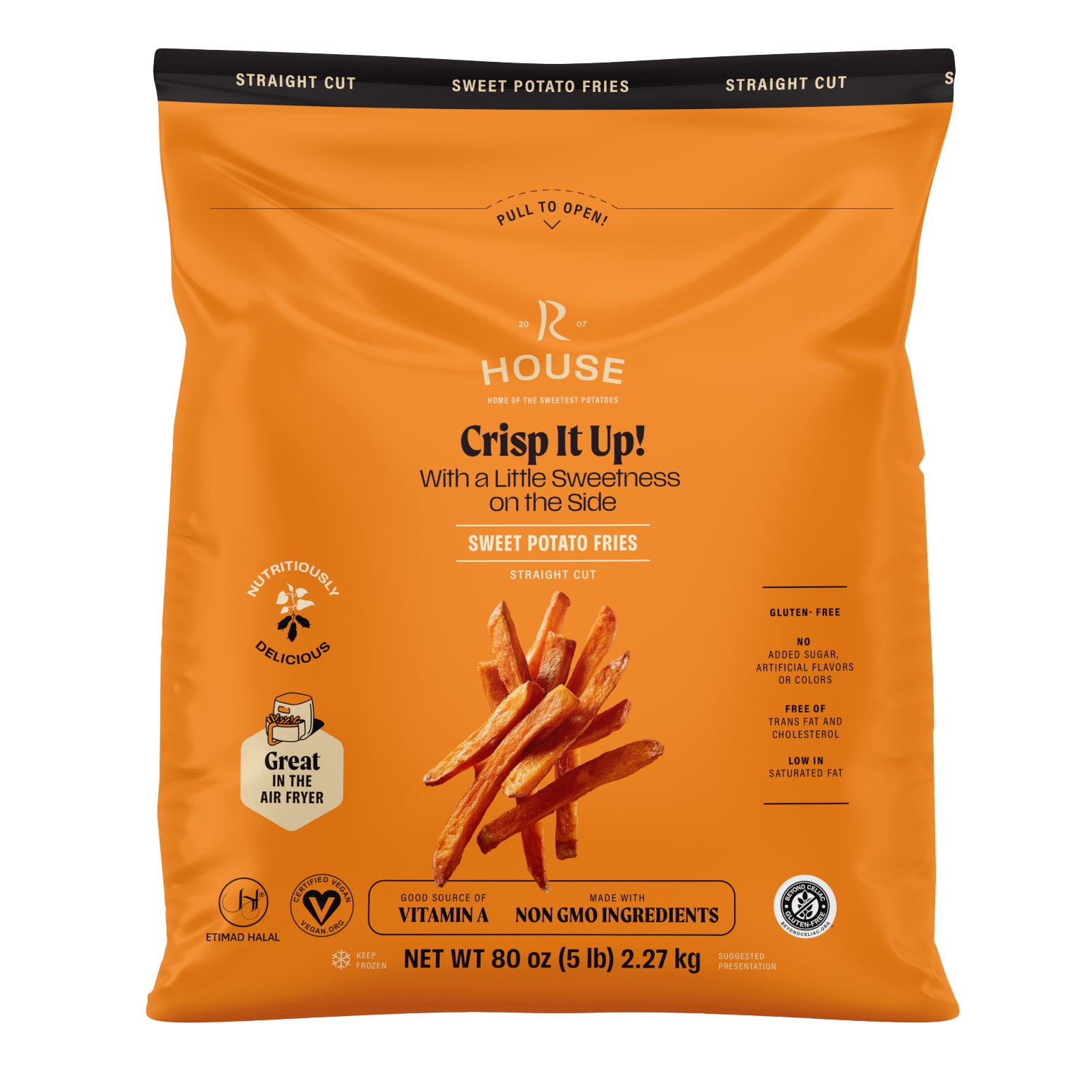 RUSSET HOUSE SWEET POTATO FRIES 5 LBS