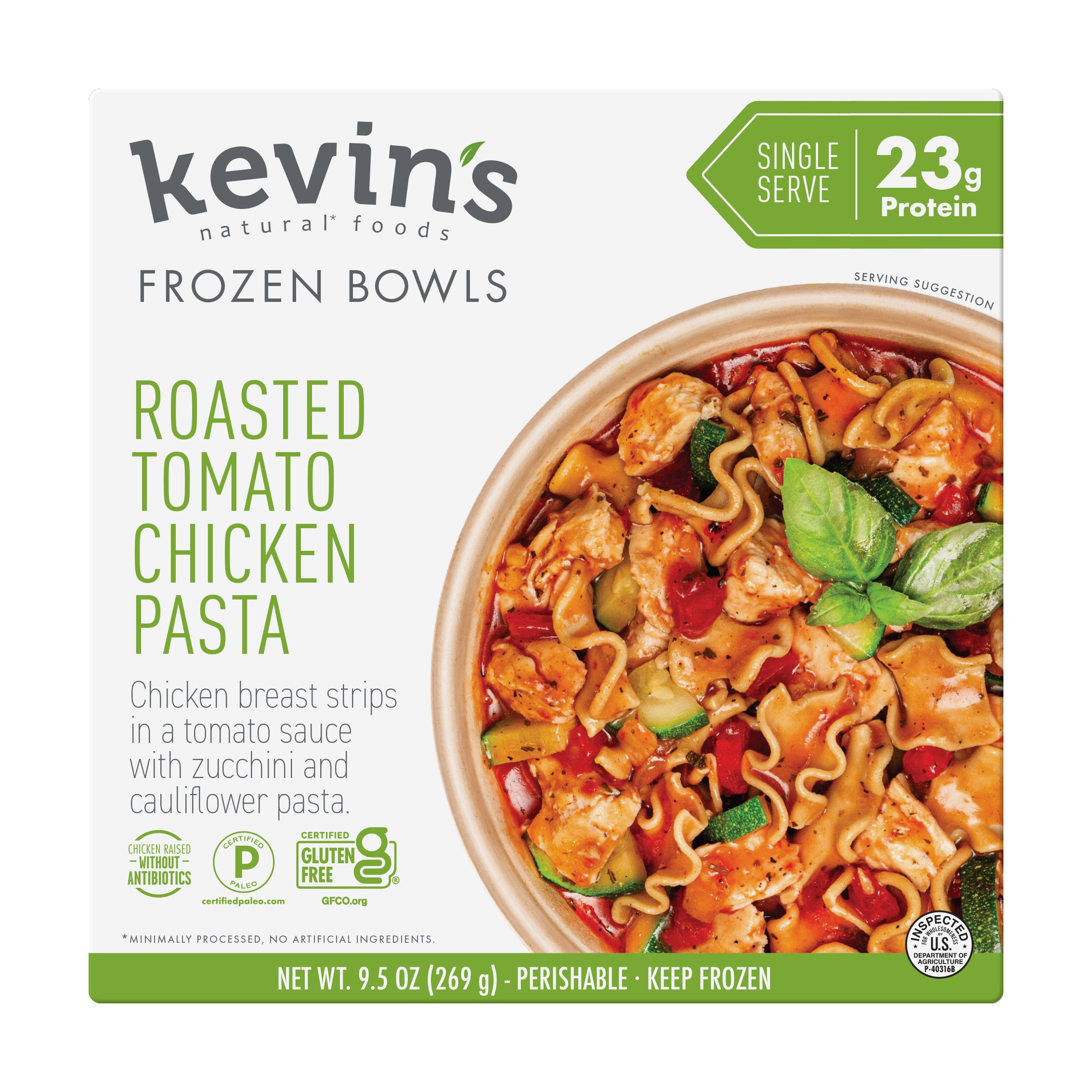 KEVIN'S ROASTED TOMATO CHICKEN PASTA 9.5 OZ - Image 1