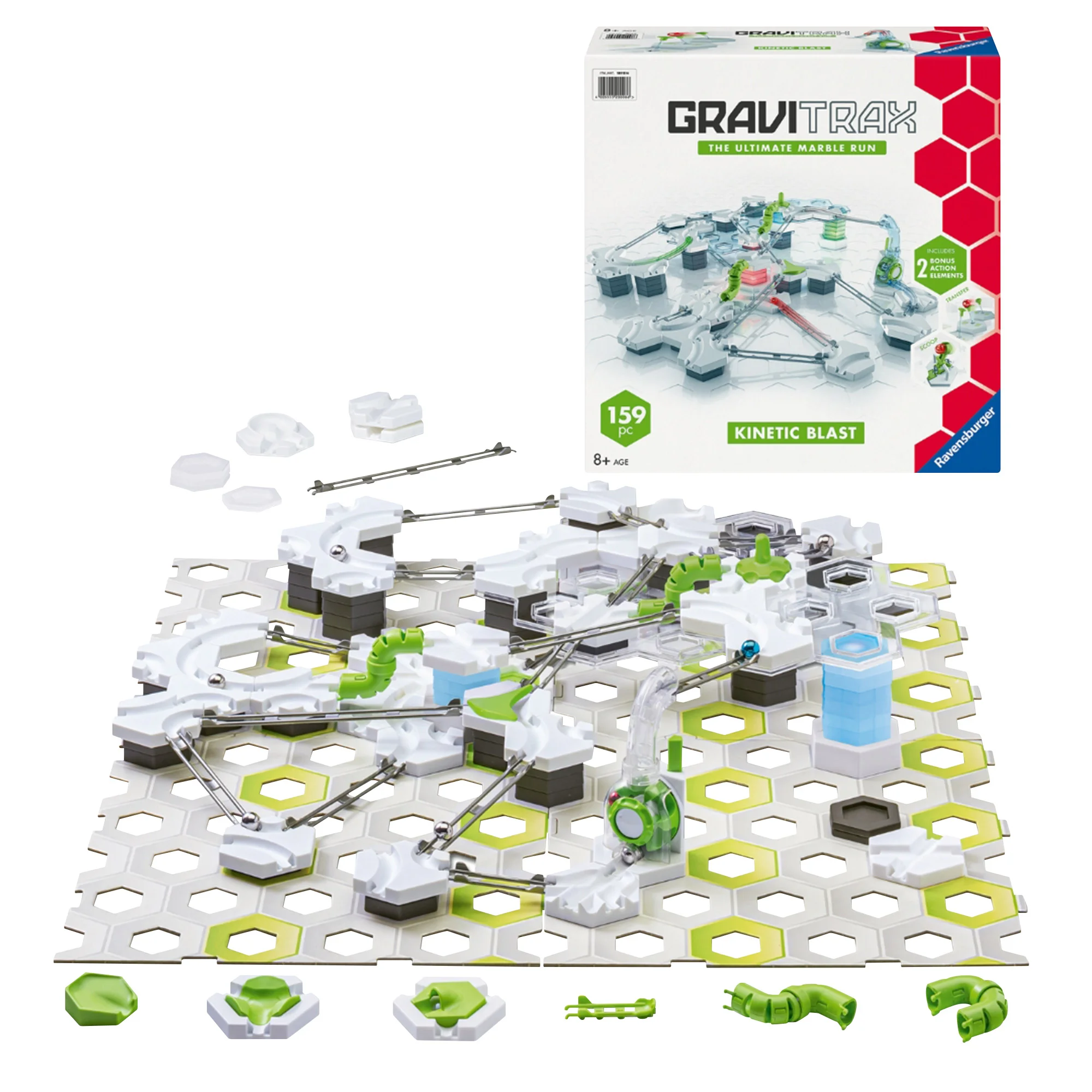 RAVENSBURGER GRAVITRAX KINETIC BLAST ACTION SET - Image 1