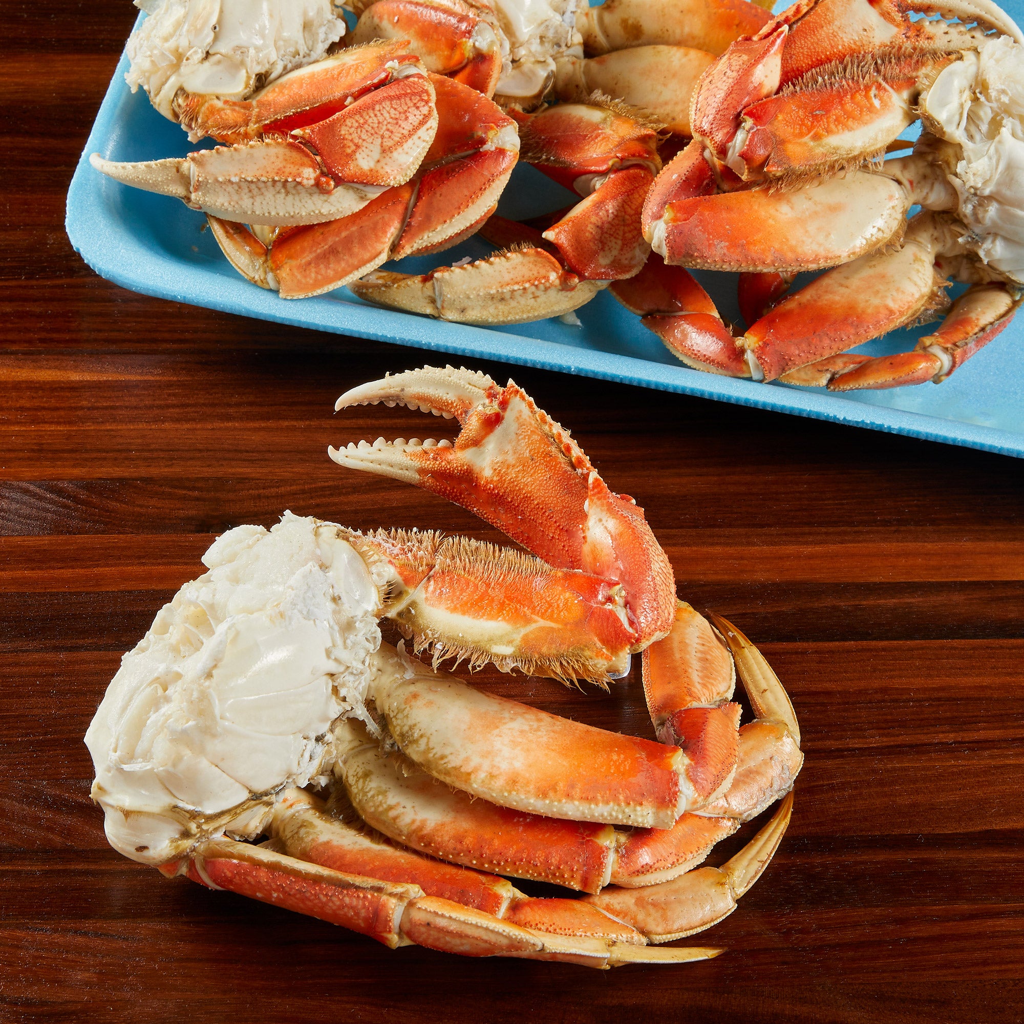 WILD COOKED DUNGENESS CRAB SECTION PER LB. - Image 1
